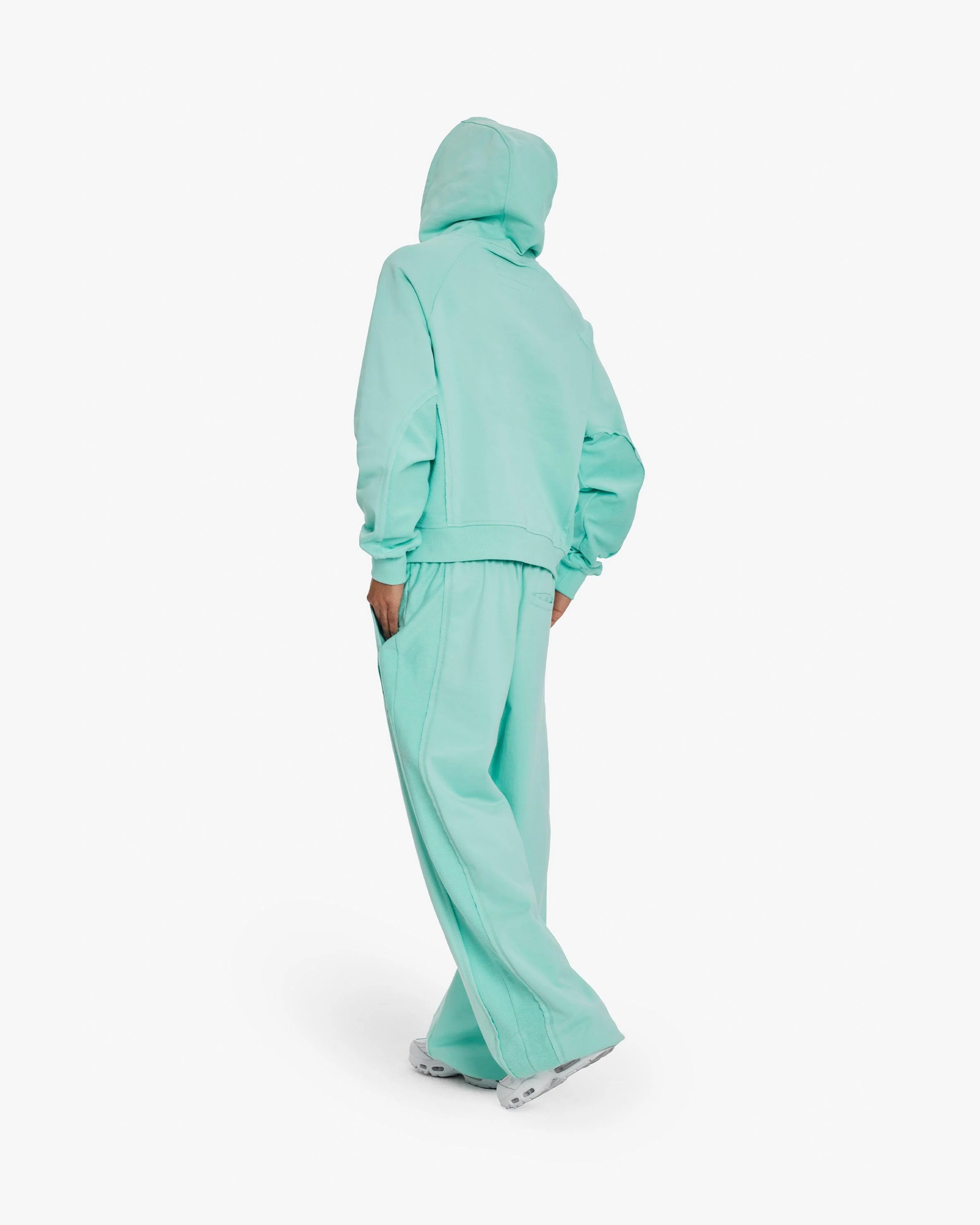 INSIDE OUT HOODIE TURQUOISE - Image 10