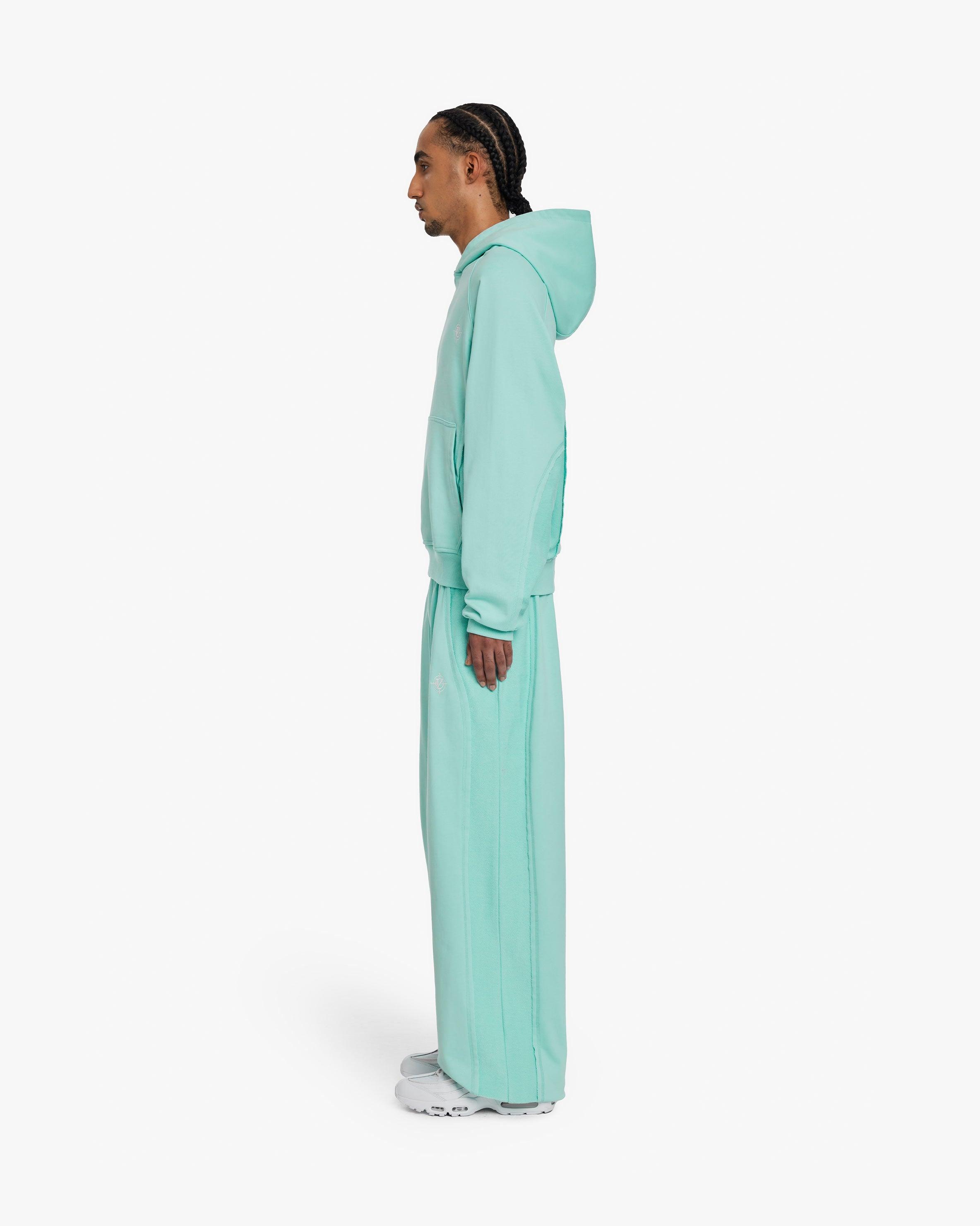 INSIDE OUT HOODIE TURQUOISE - Image 5