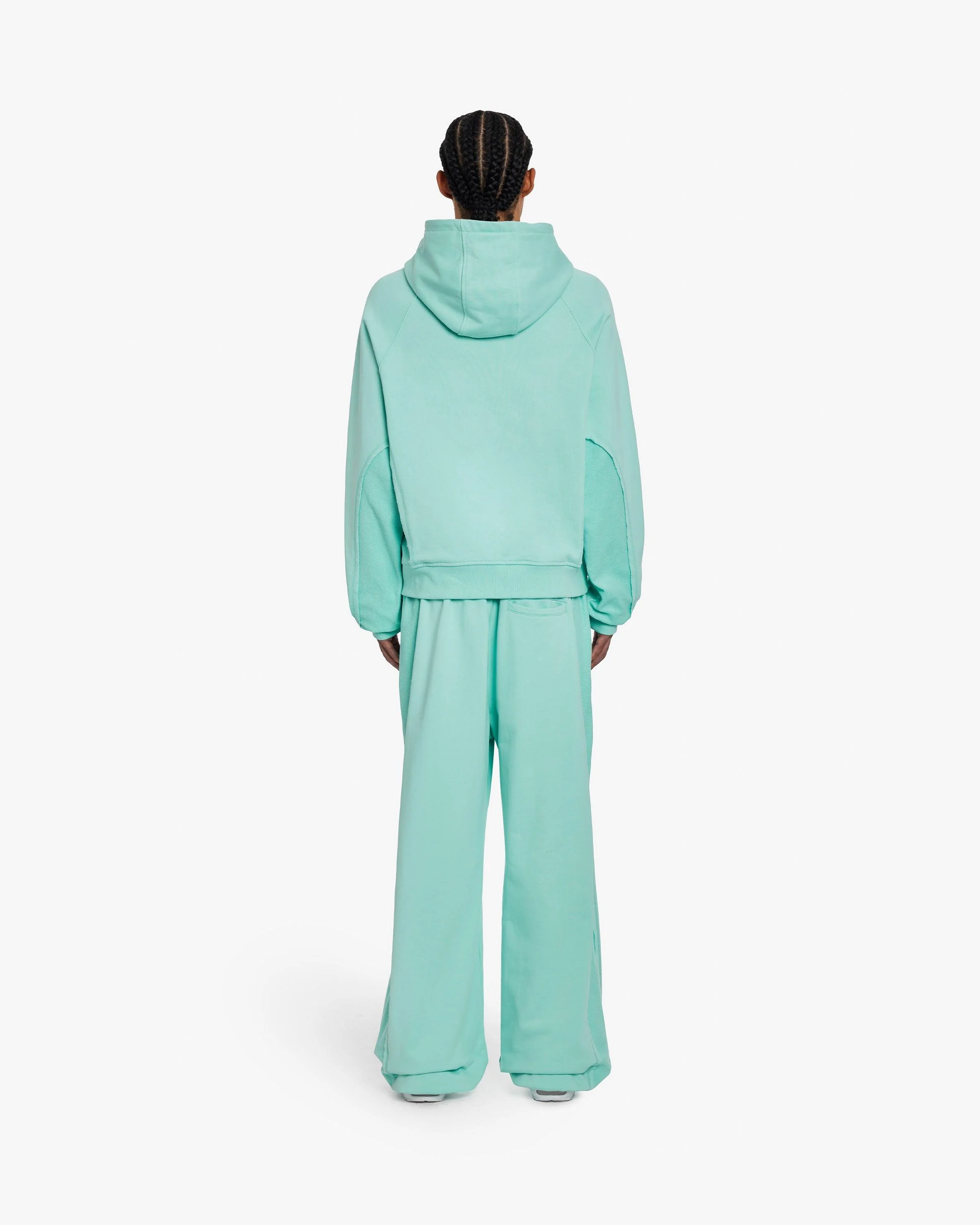 INSIDE OUT HOODIE TURQUOISE - Image 6