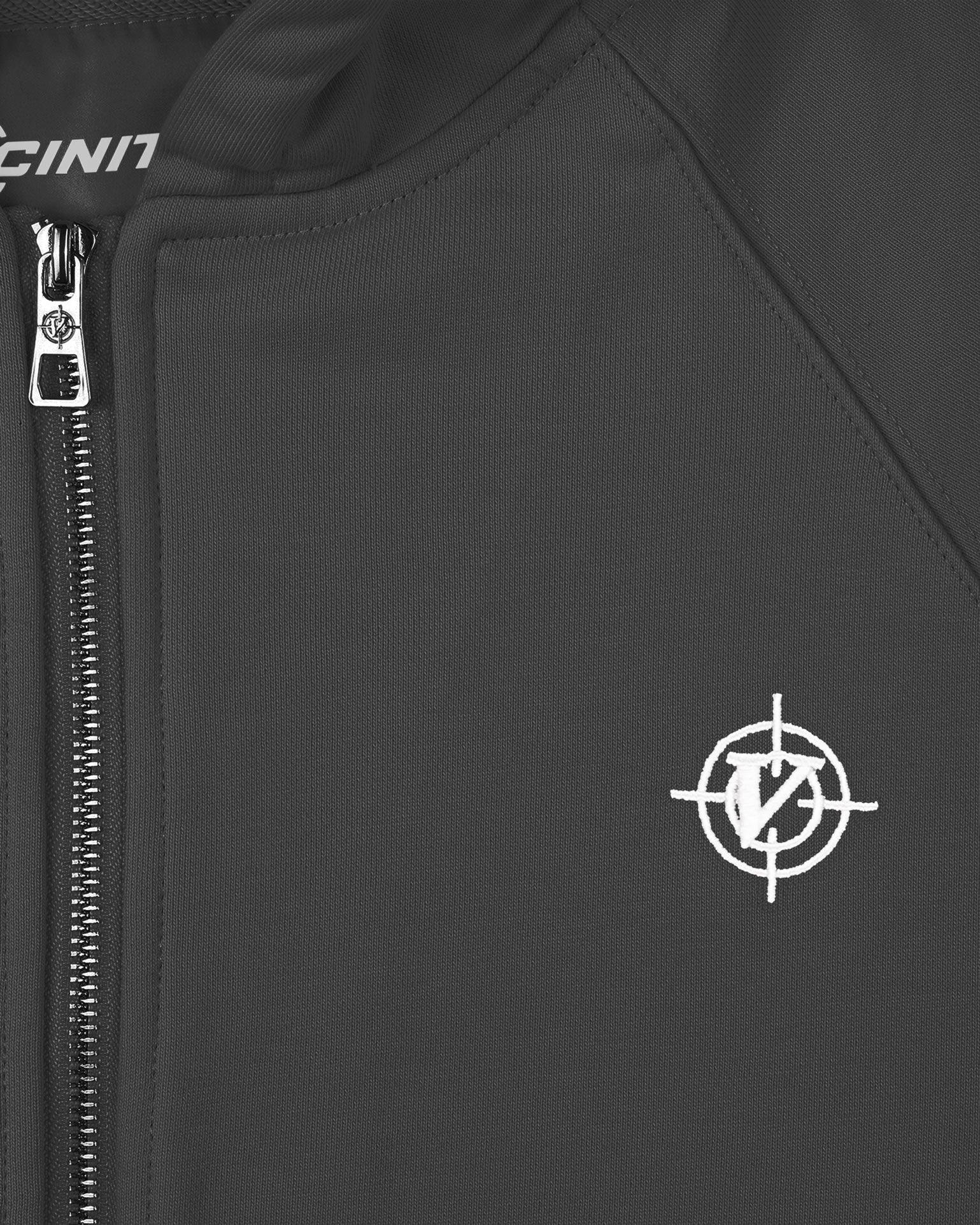 INSIDE OUT ZIP HOODIE ASH GREY (OLD SIZING) - Image 7