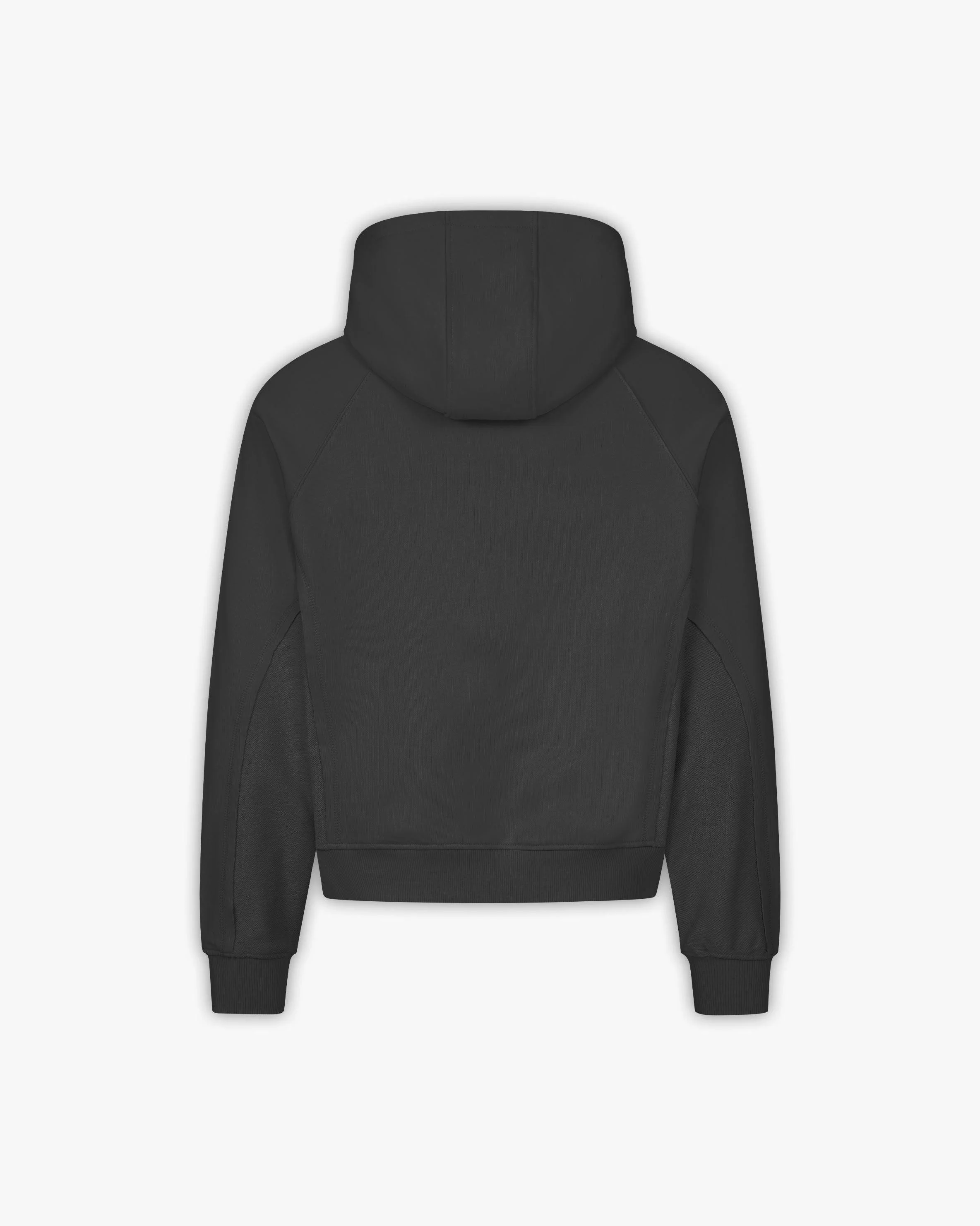 INSIDE OUT ZIP HOODIE ASH GREY (OLD SIZING) - Image 3