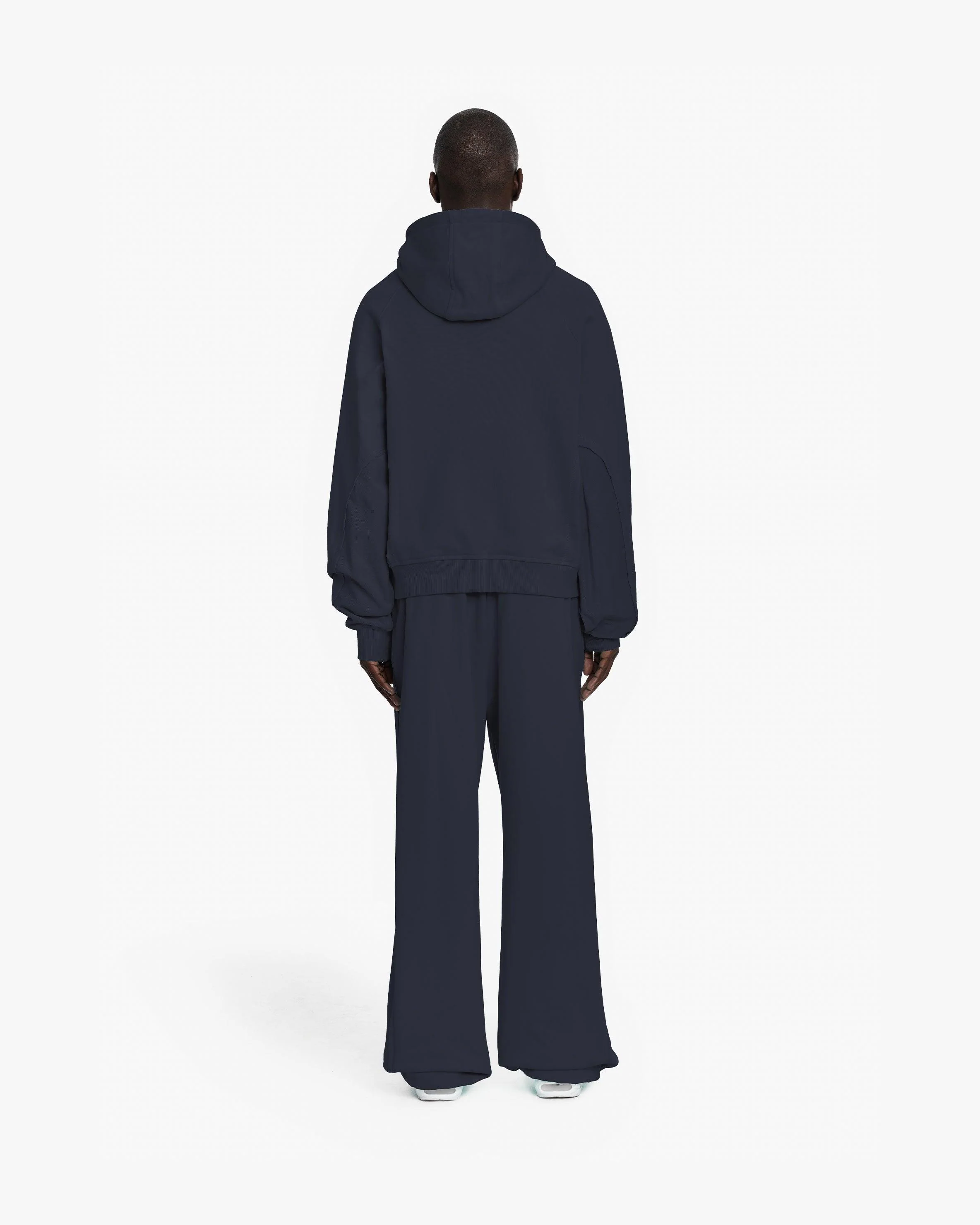 INSIDE OUT ZIP HOODIE NAVY (OLD SIZING) - Image 6