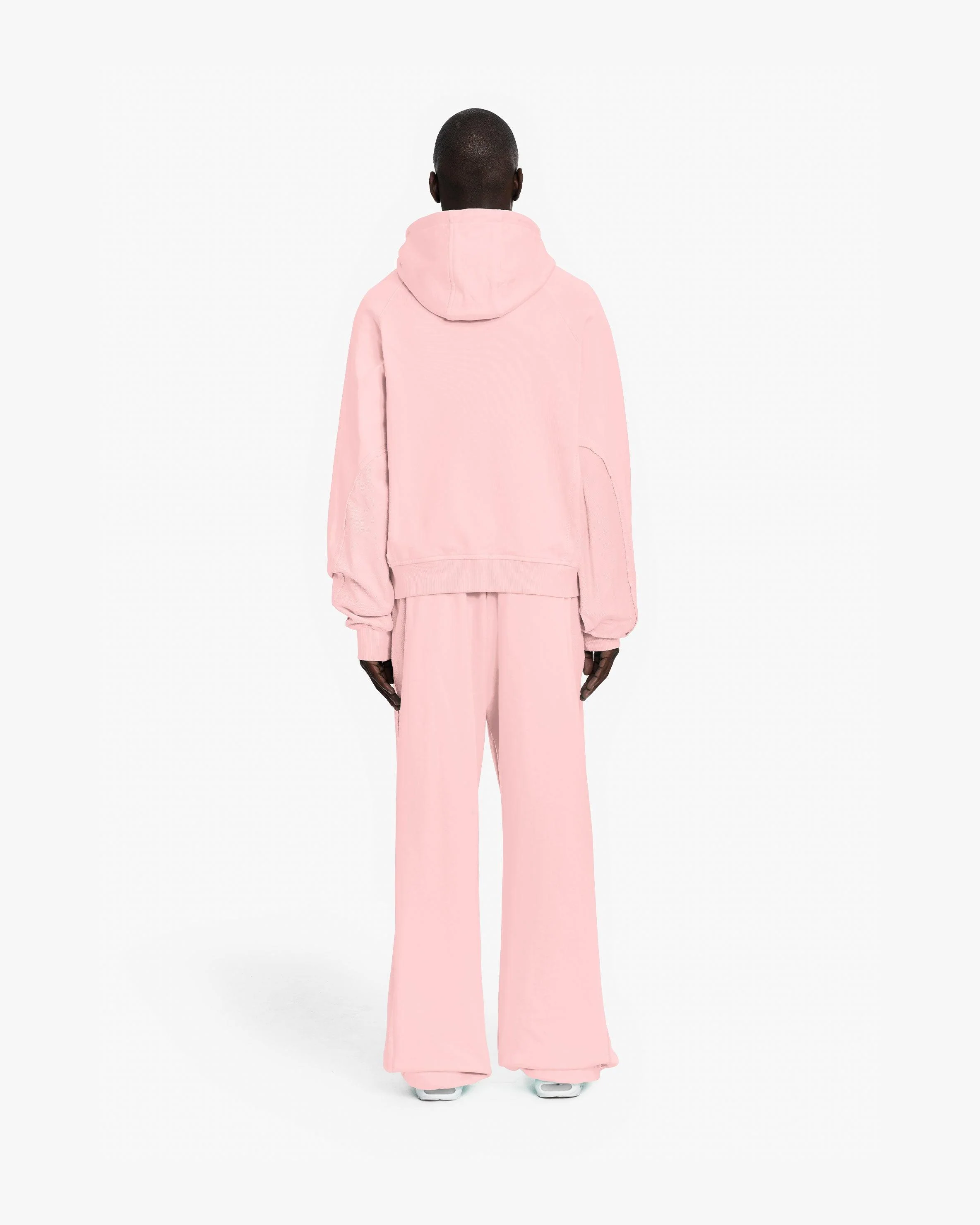 INSIDE OUT ZIP HOODIE PINK (OLD SIZING) - Image 6