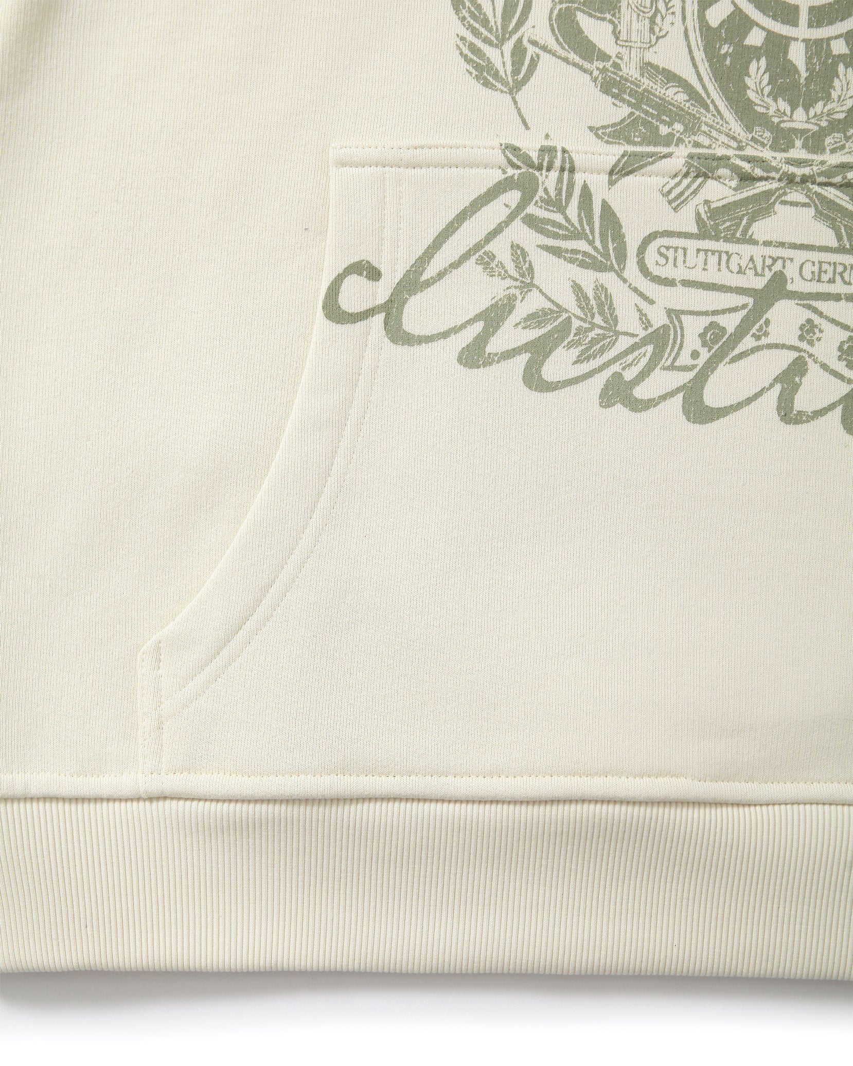 INSTITUTE HOODIE BEIGE - Image 11