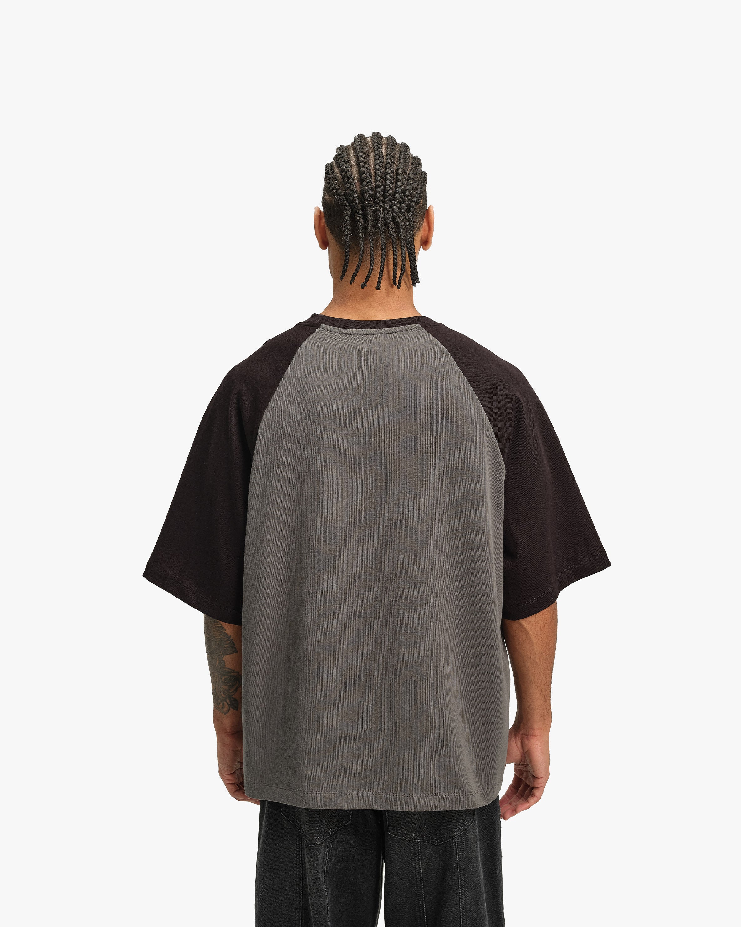 INSTITUTE TEE GREY/BLACK - Image 6