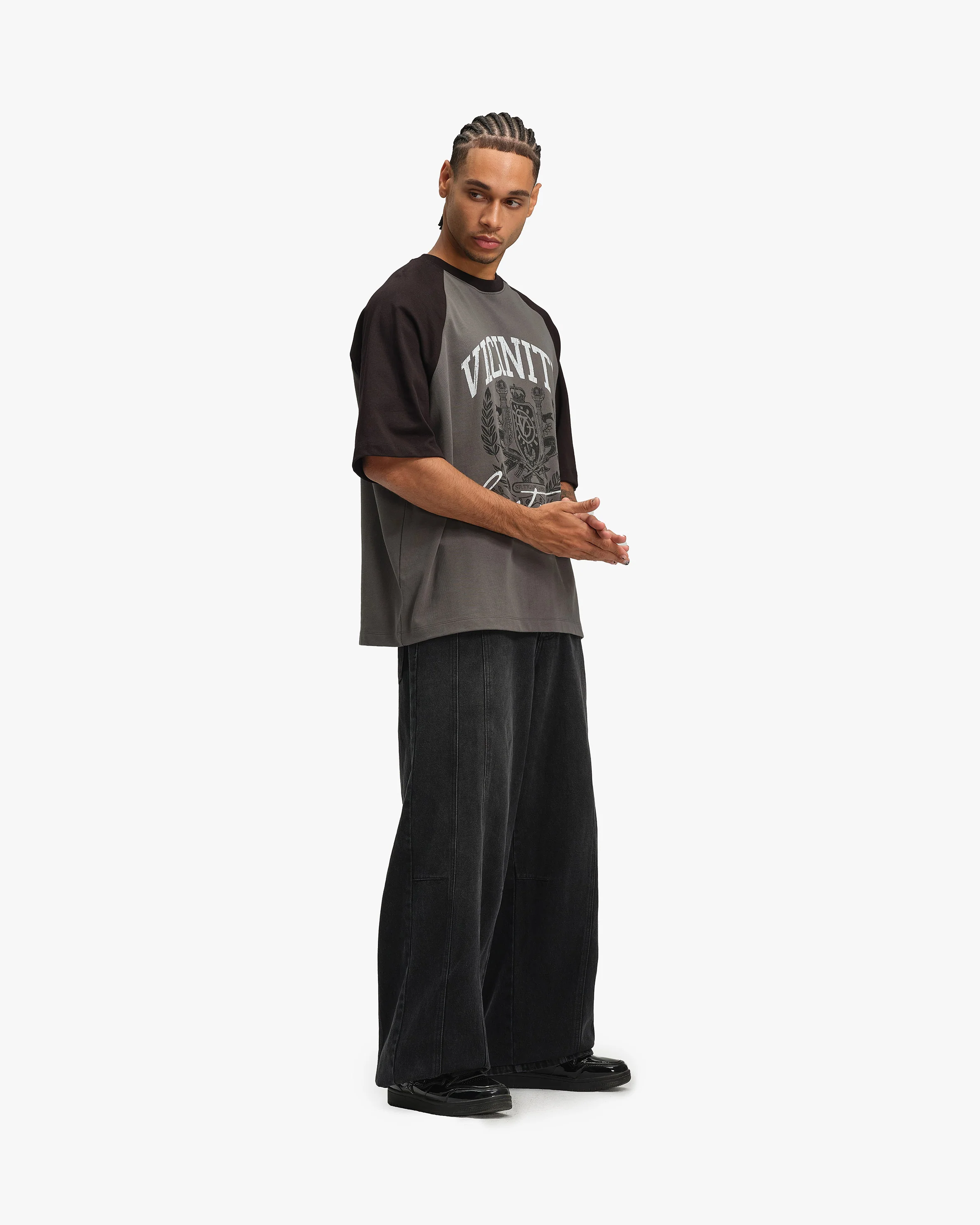 INSTITUTE TEE GREY/BLACK - Image 8