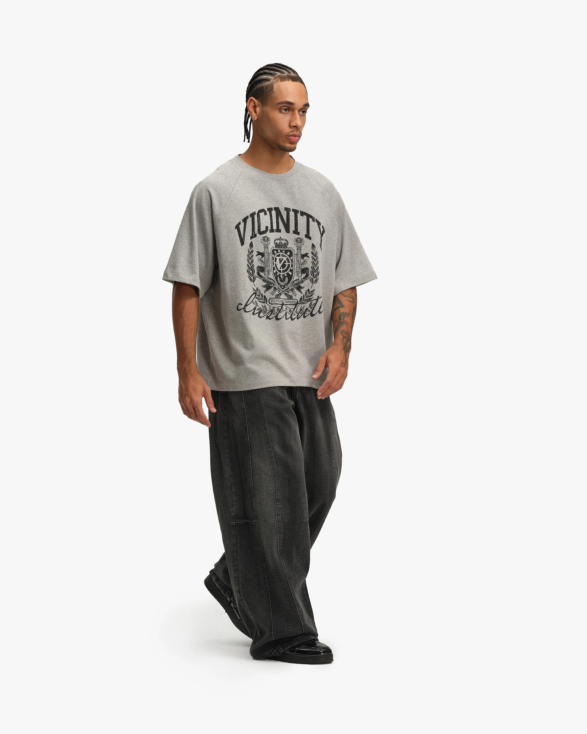 INSTITUTE TEE GREY MELANGE - Image 7