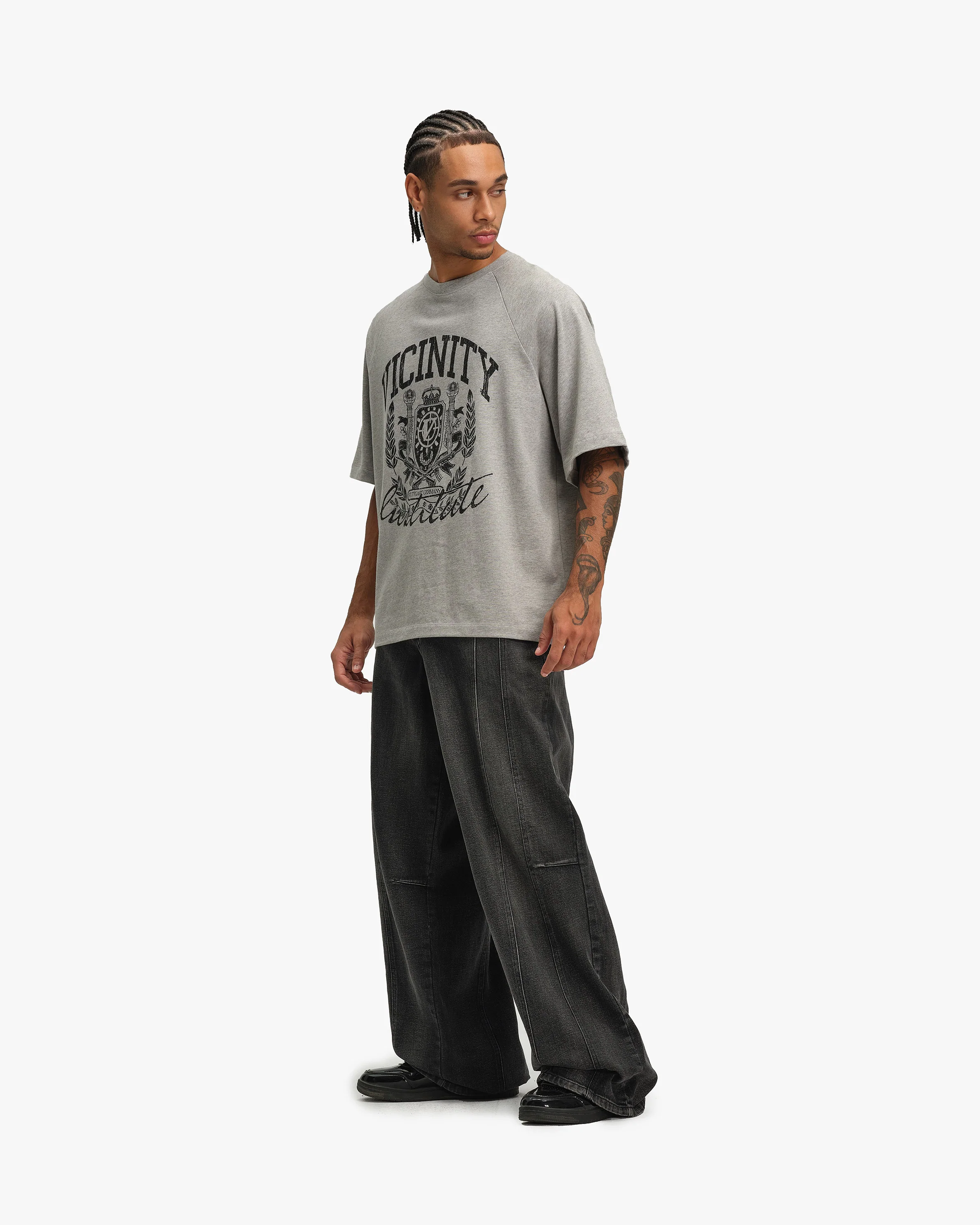 INSTITUTE TEE GREY MELANGE - Image 8