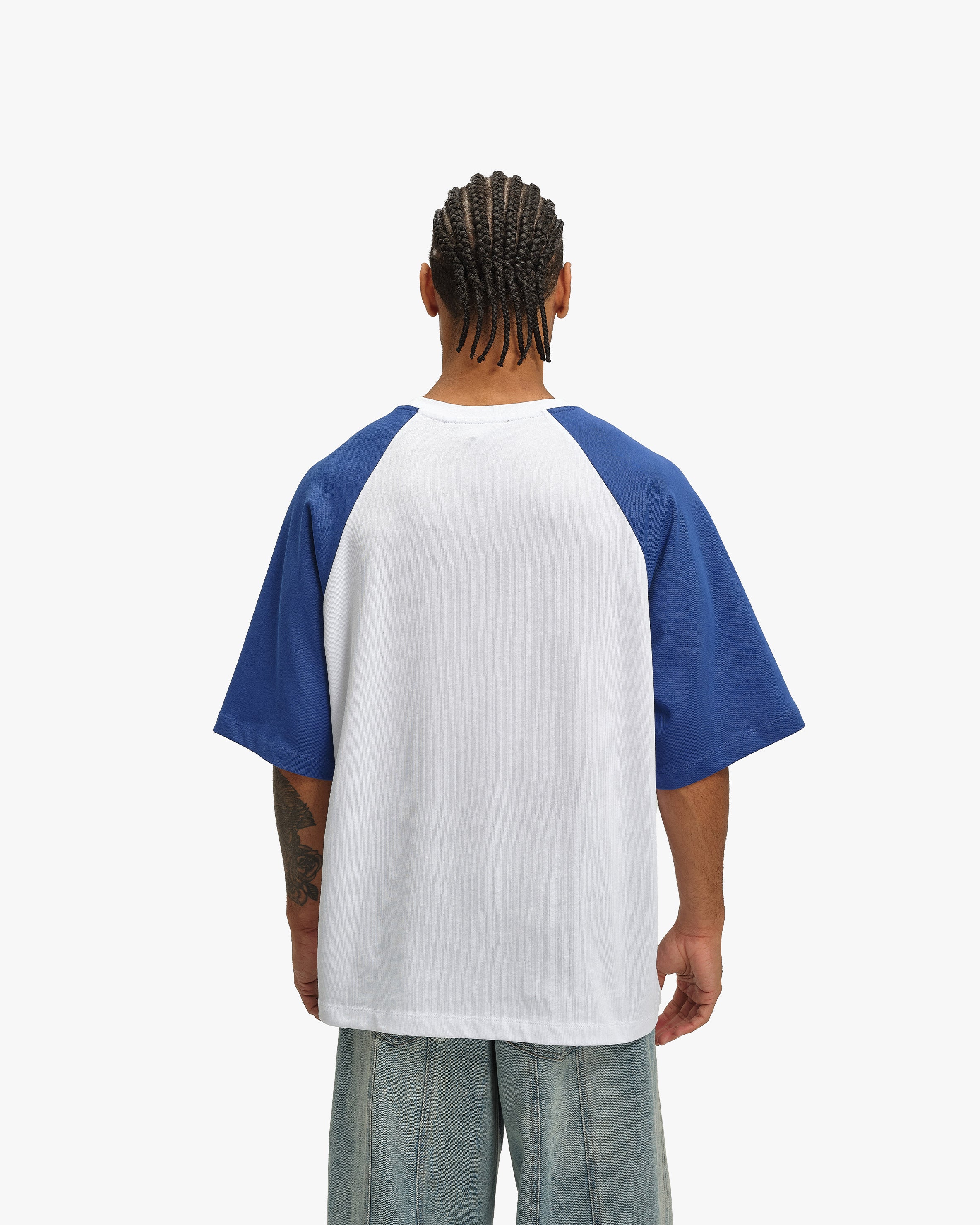 INSTITUTE TEE WHITE/BLUE - Image 8