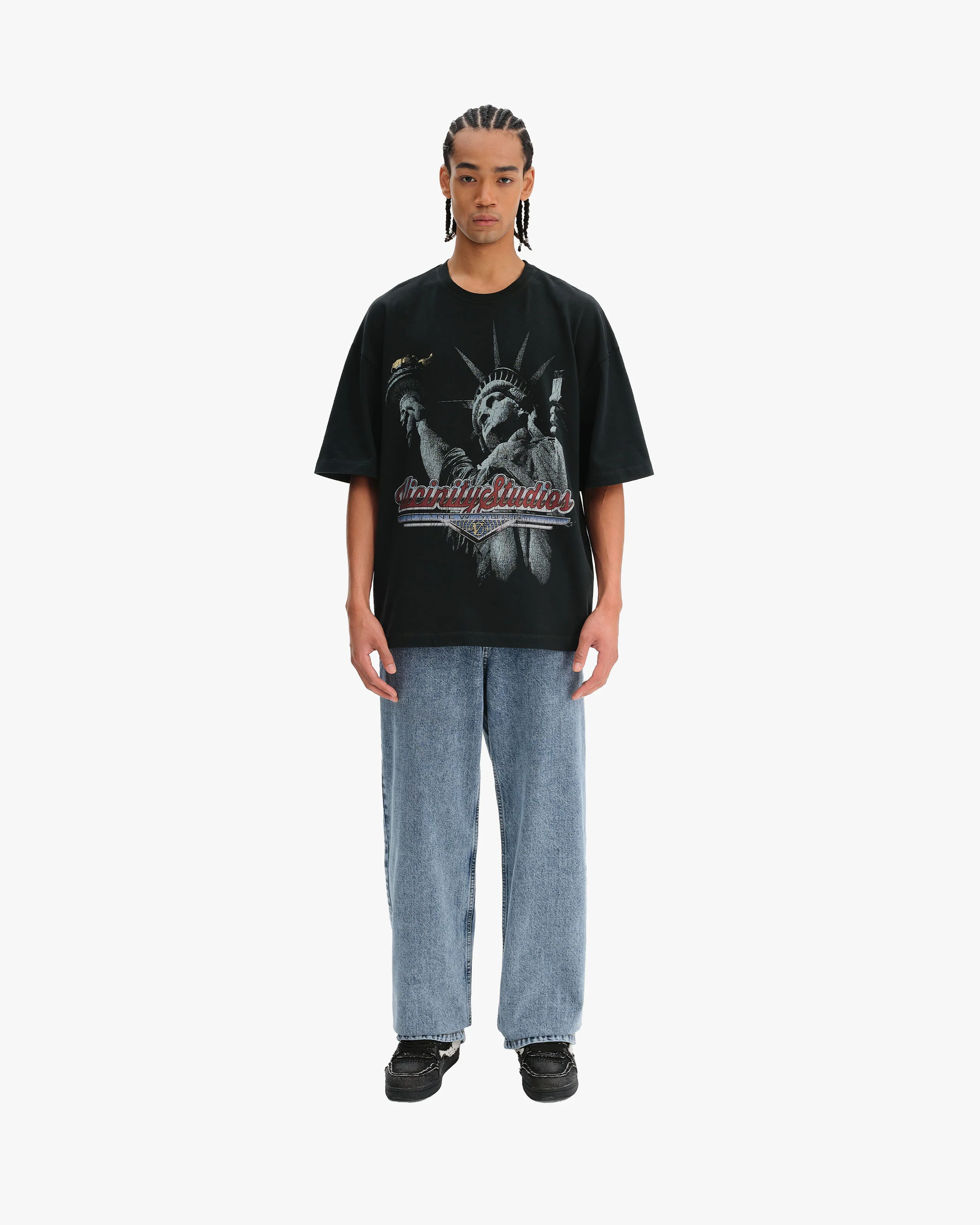LADY LIBERTY TEE VINTAGE WASH - Image 7