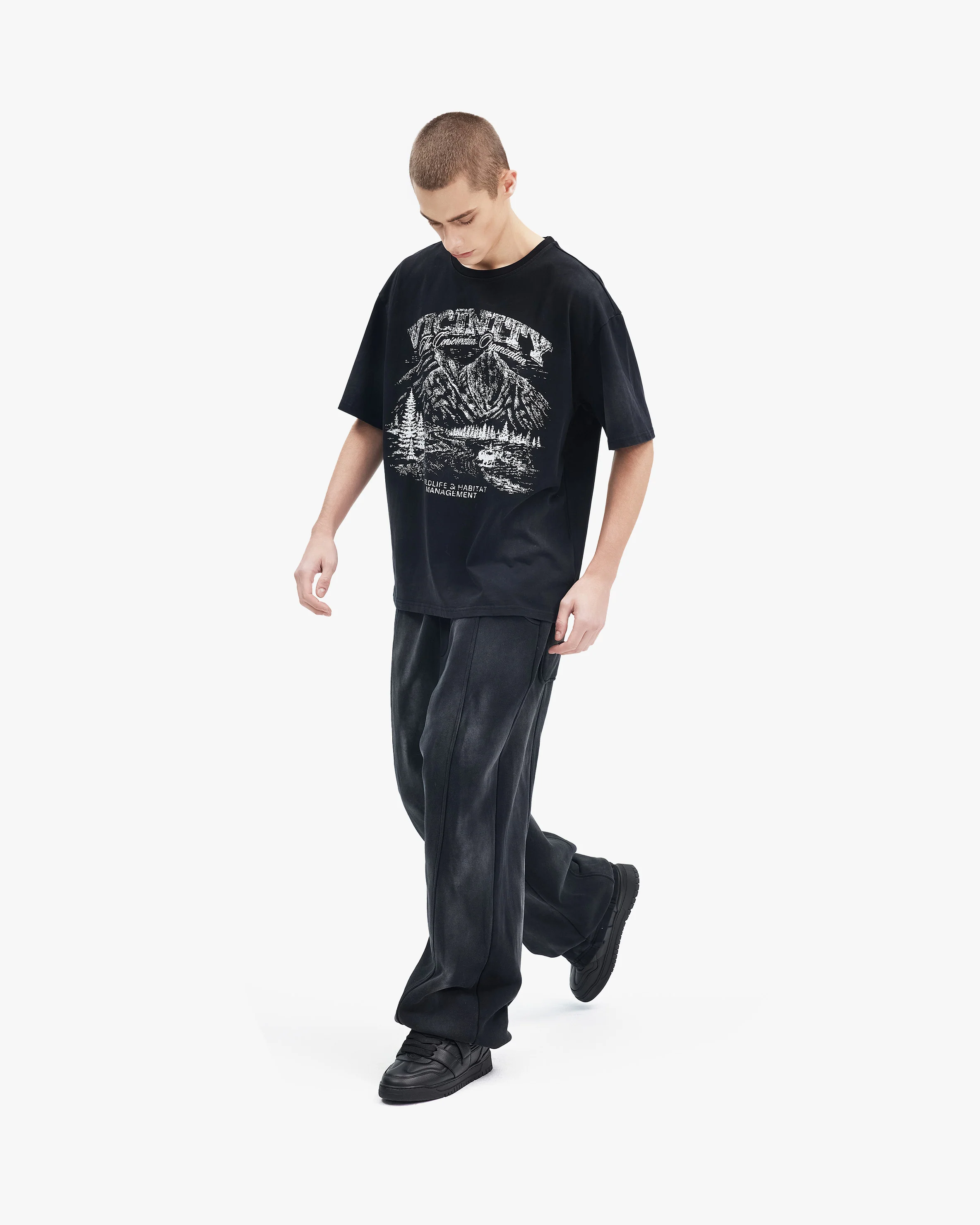 LANDSCAPE TEE BLACK - Image 7