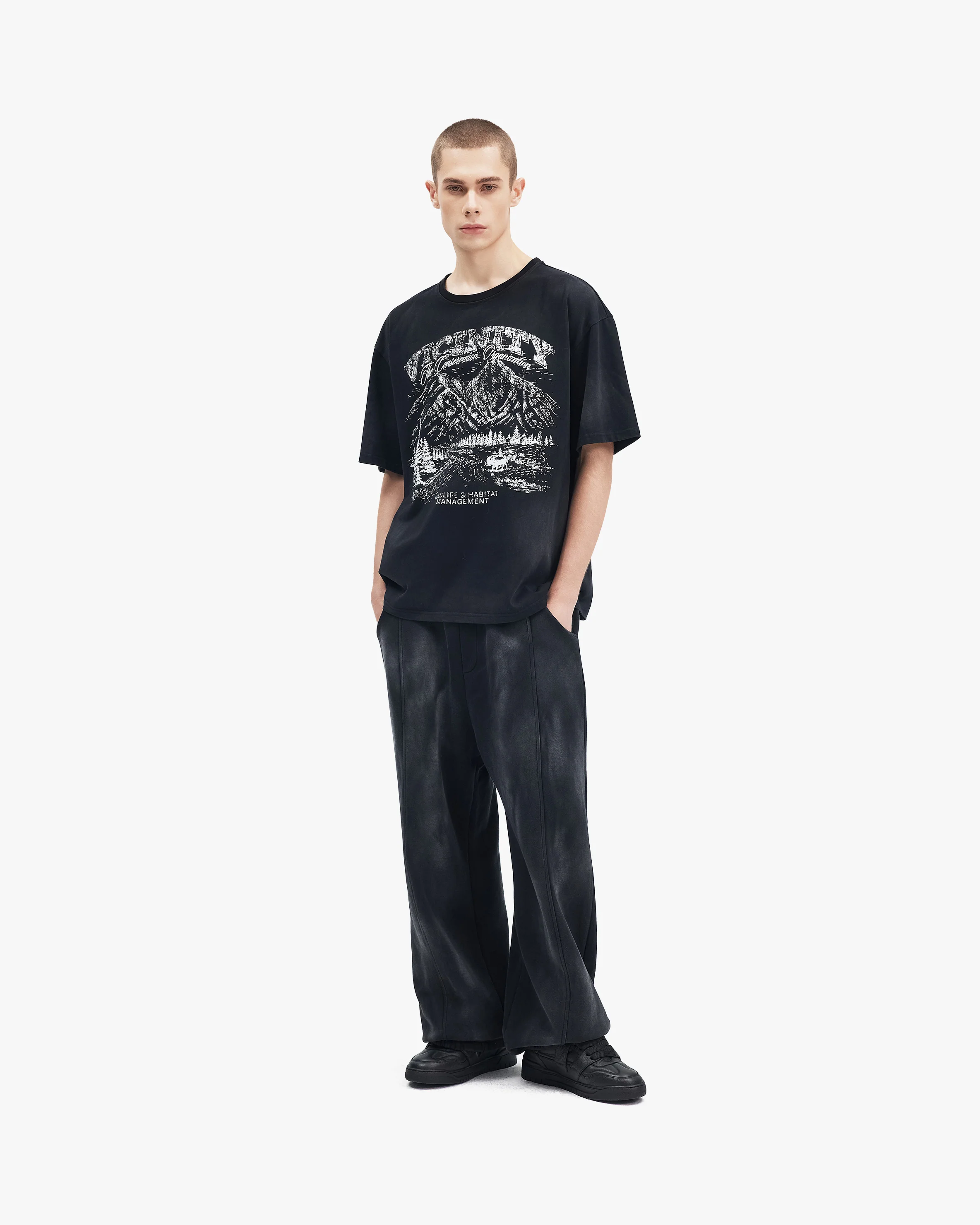 LANDSCAPE TEE BLACK - Image 8