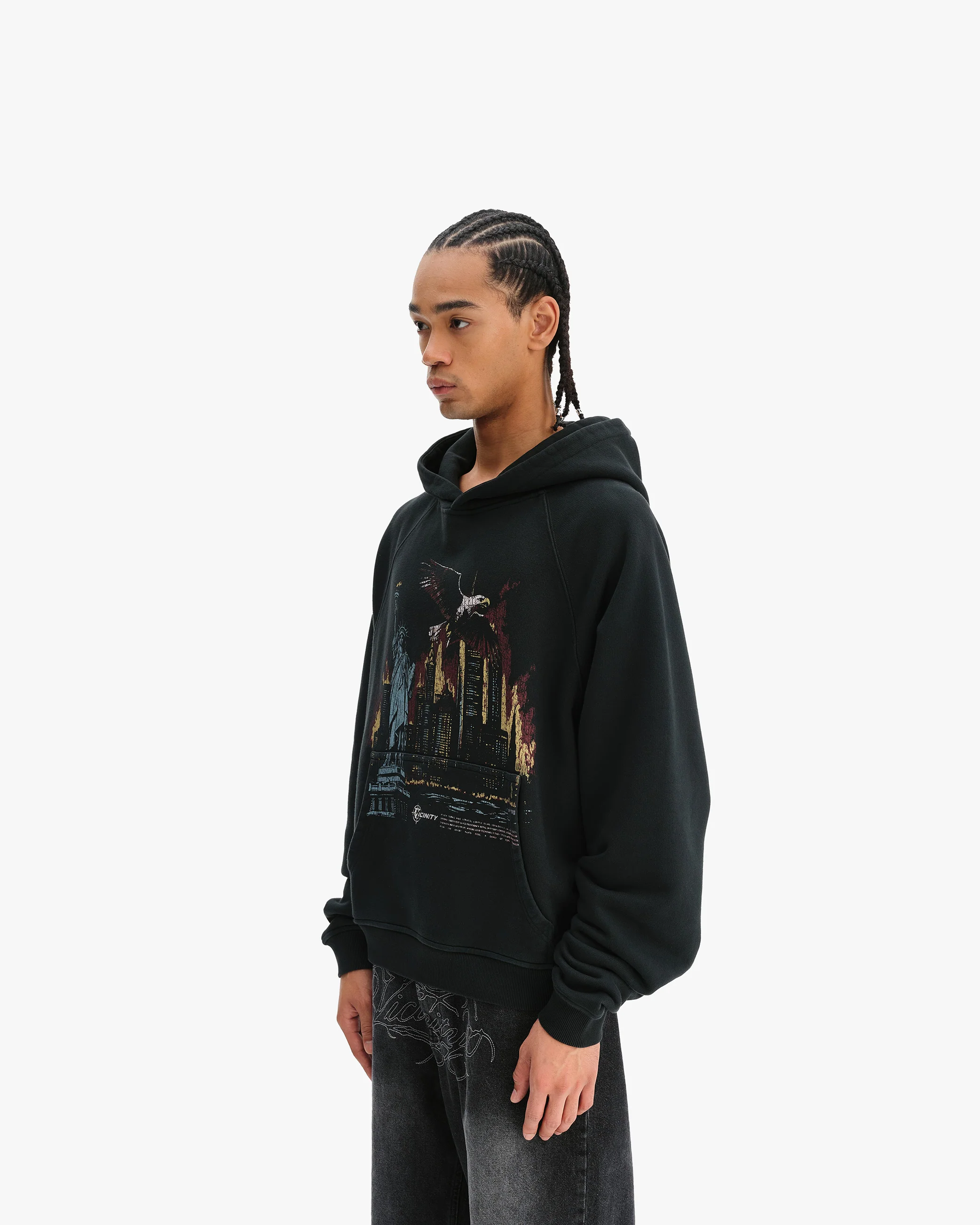 LIBERTY BURNS HOODIE VINTAGE WASH - Image 3