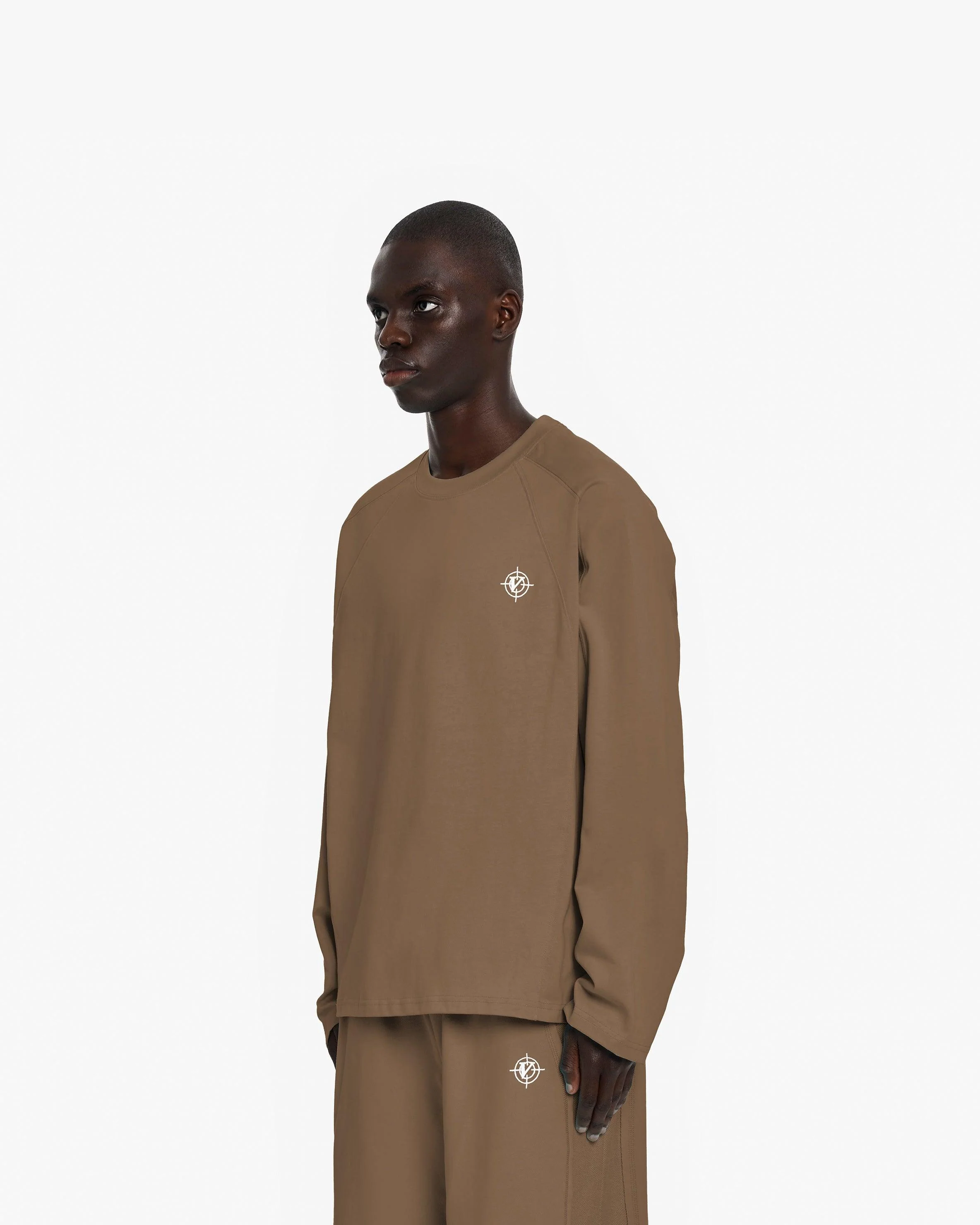 LONGSLEEVE CHOCOLATE BROWN - Image 3