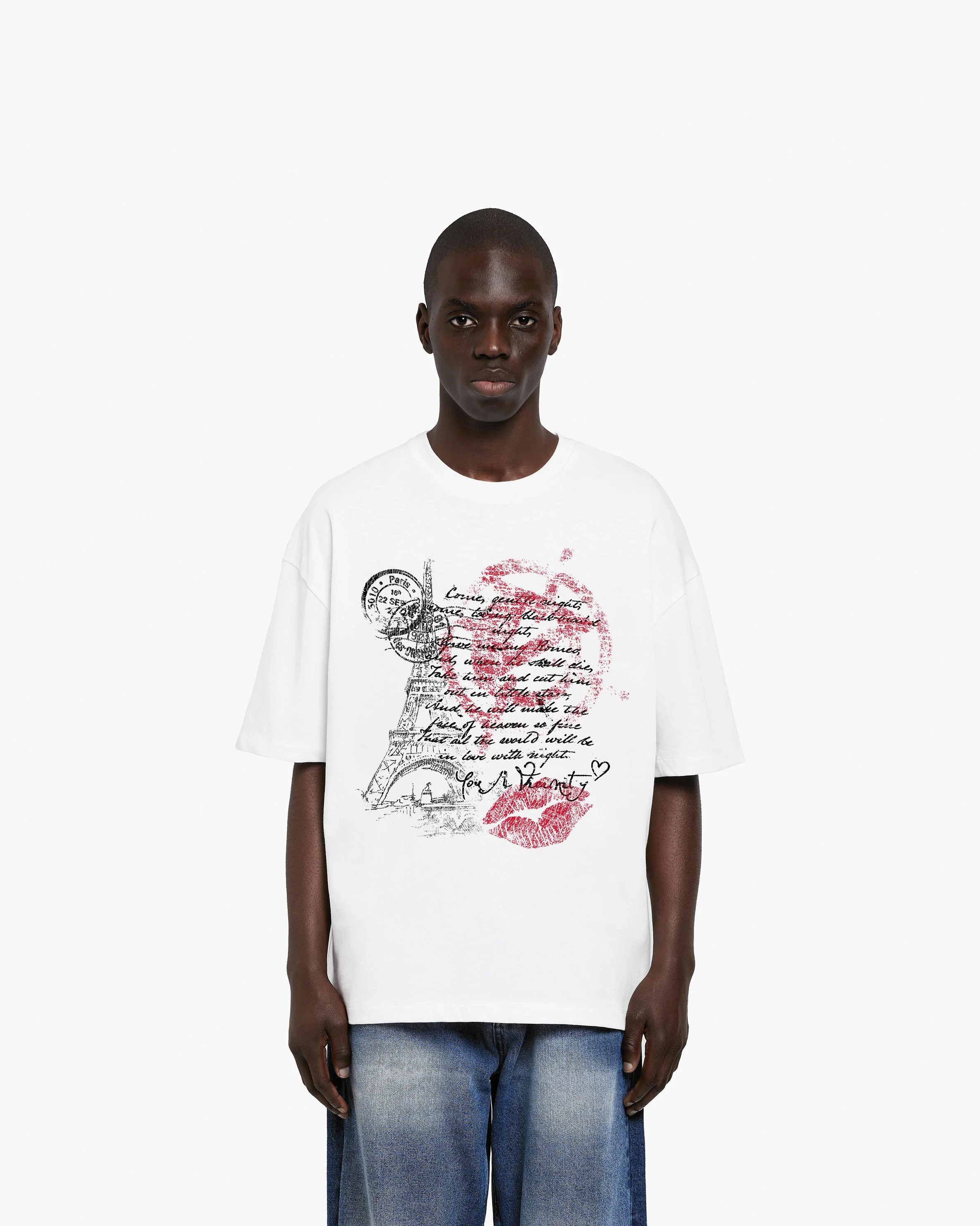 LOVE LETTER TEE WHITE - Image 2