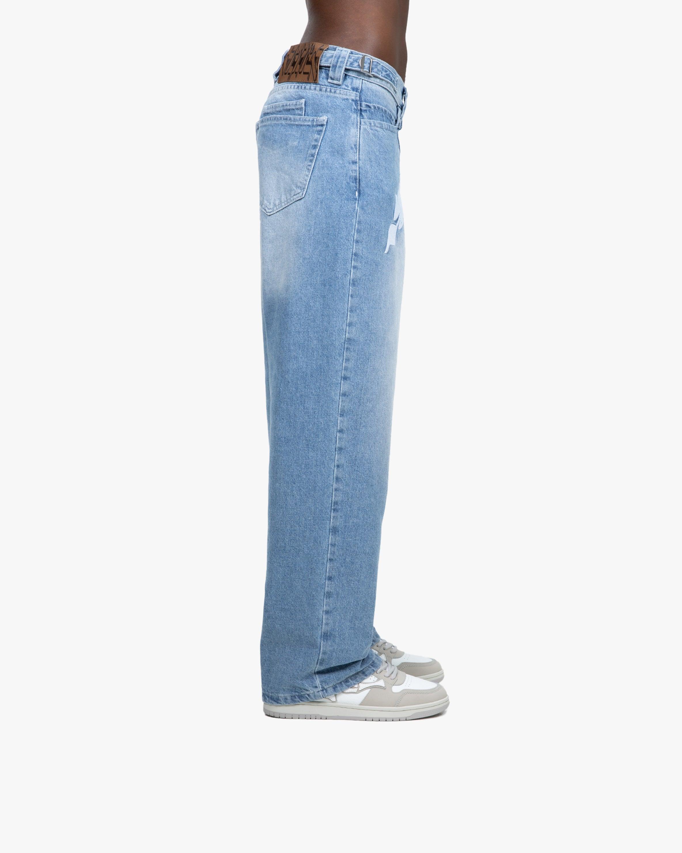 MIRAGE DENIM LIGHT BLUE / WHITE - Image 4