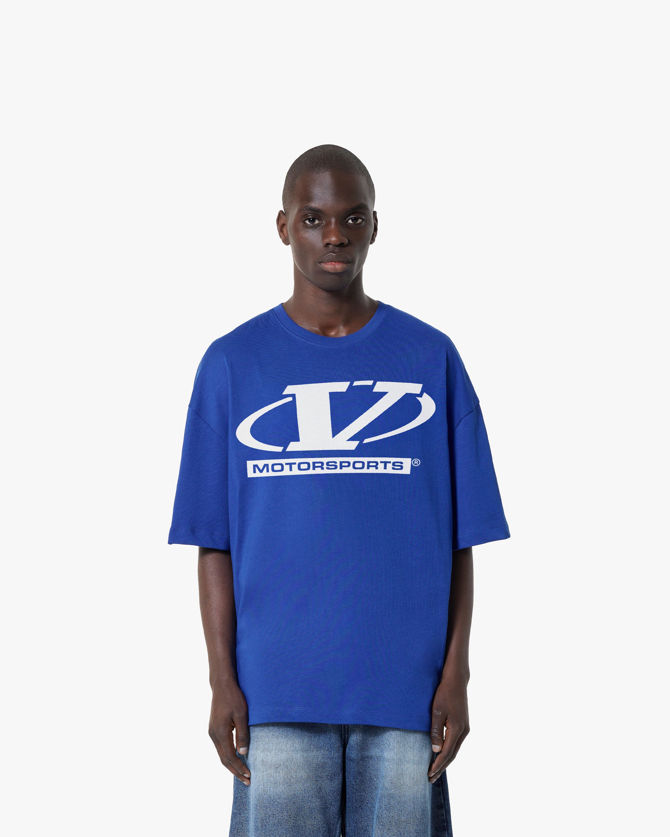 MOTORSPORTS TEE BLUE - Image 3
