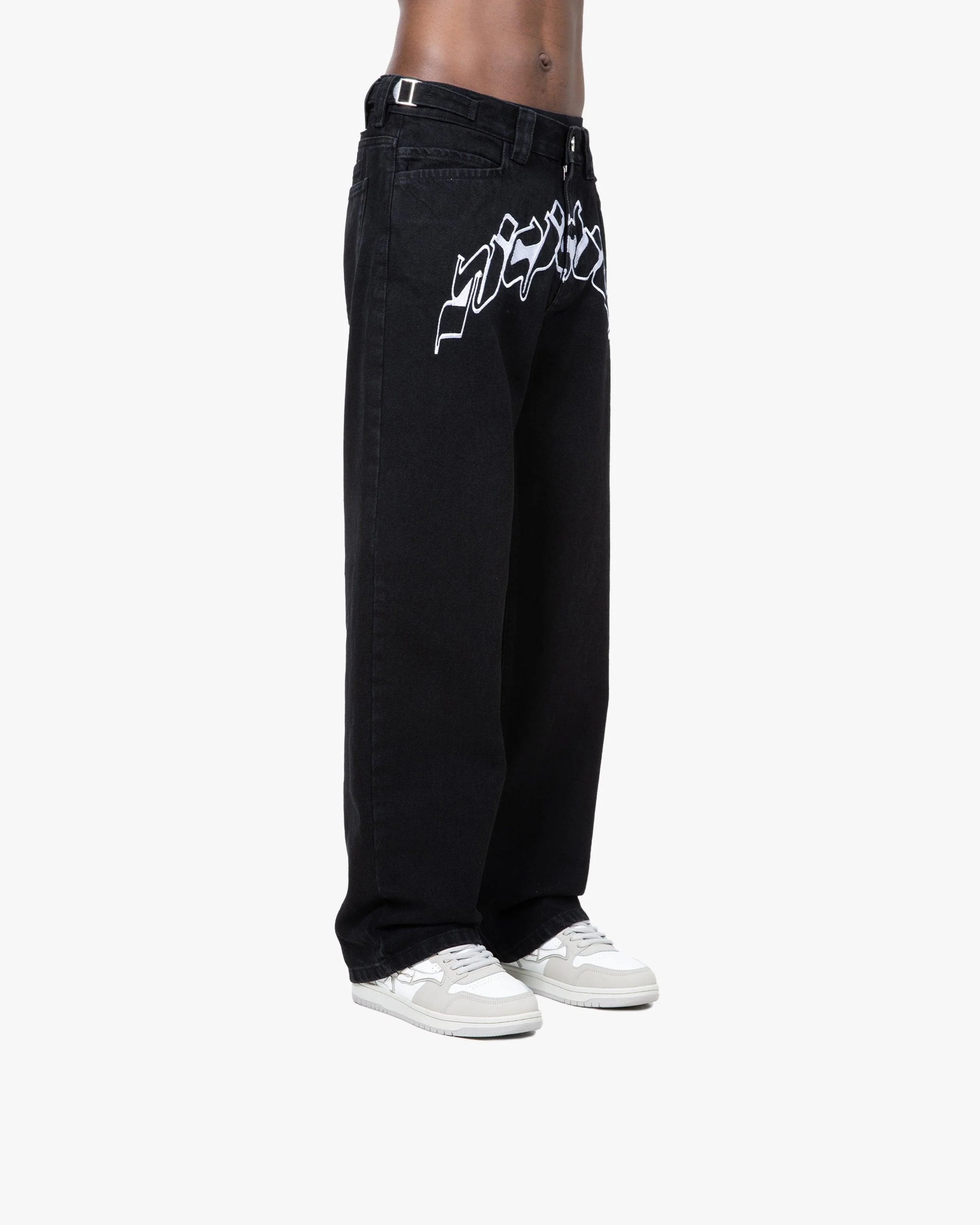 OUTLINED MIRAGE DENIM BLACK / WHITE - Image 3