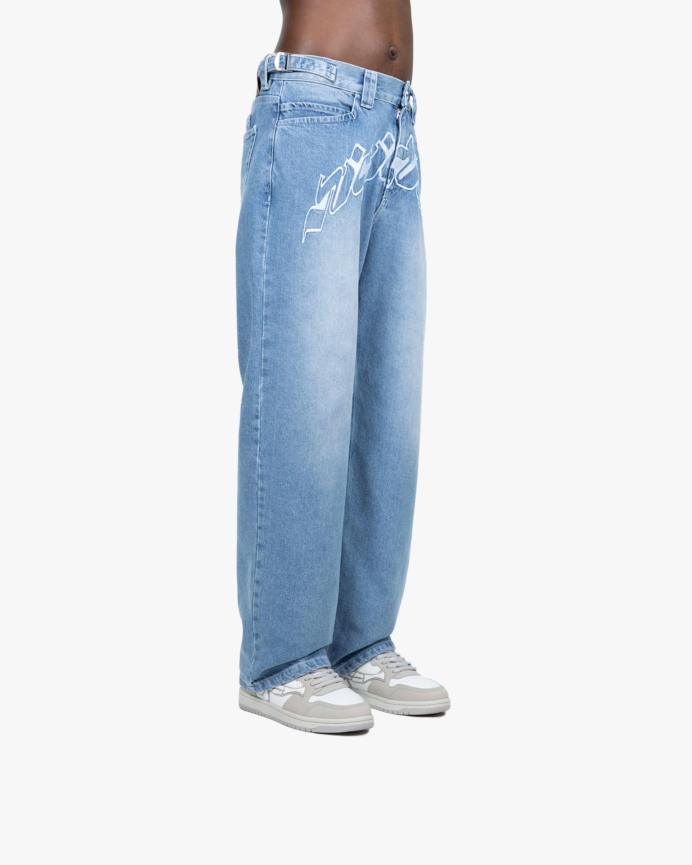 OUTLINED MIRAGE DENIM LIGHT BLUE / WHITE - Image 3