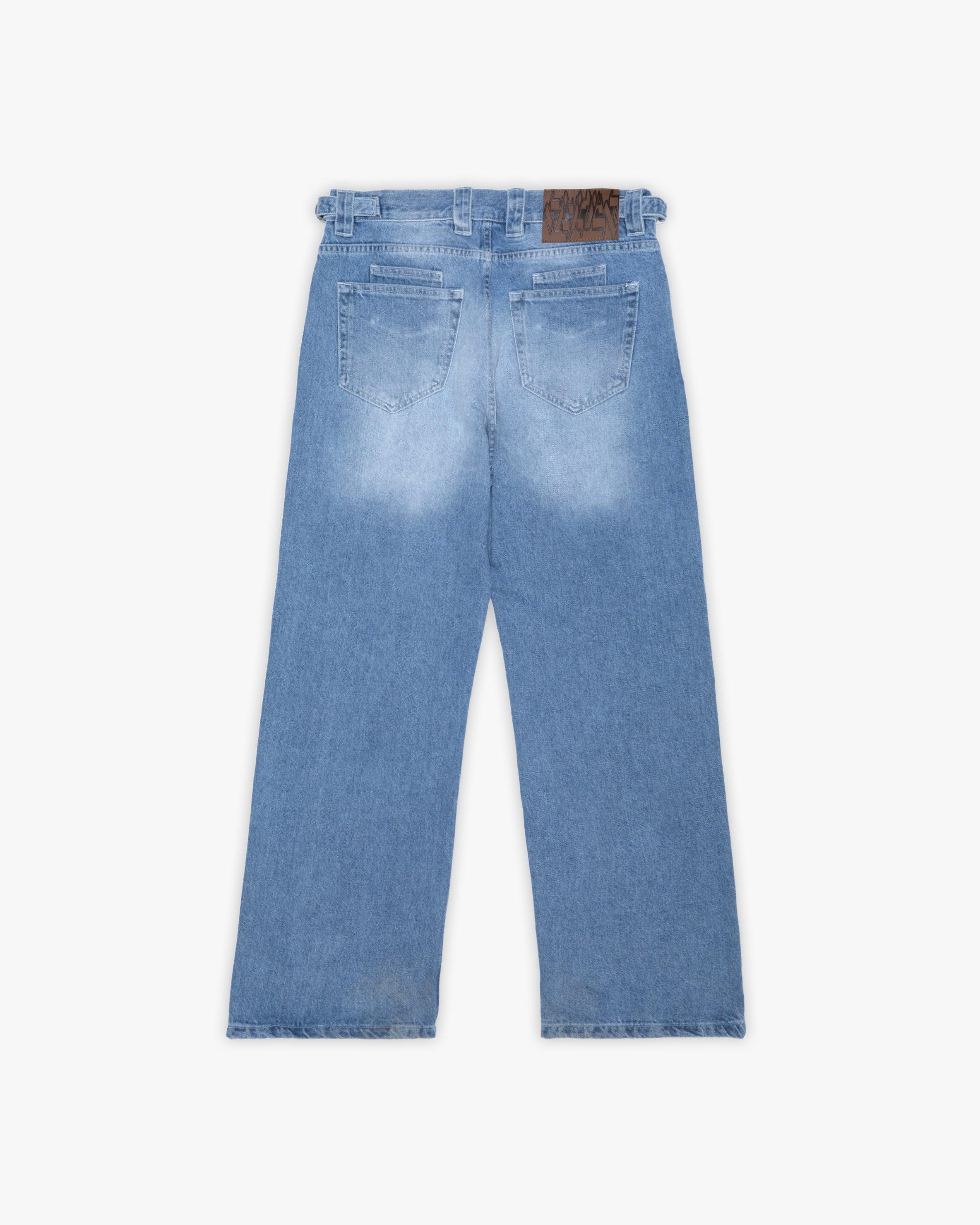 OUTLINED MIRAGE DENIM LIGHT BLUE / WHITE - Image 6