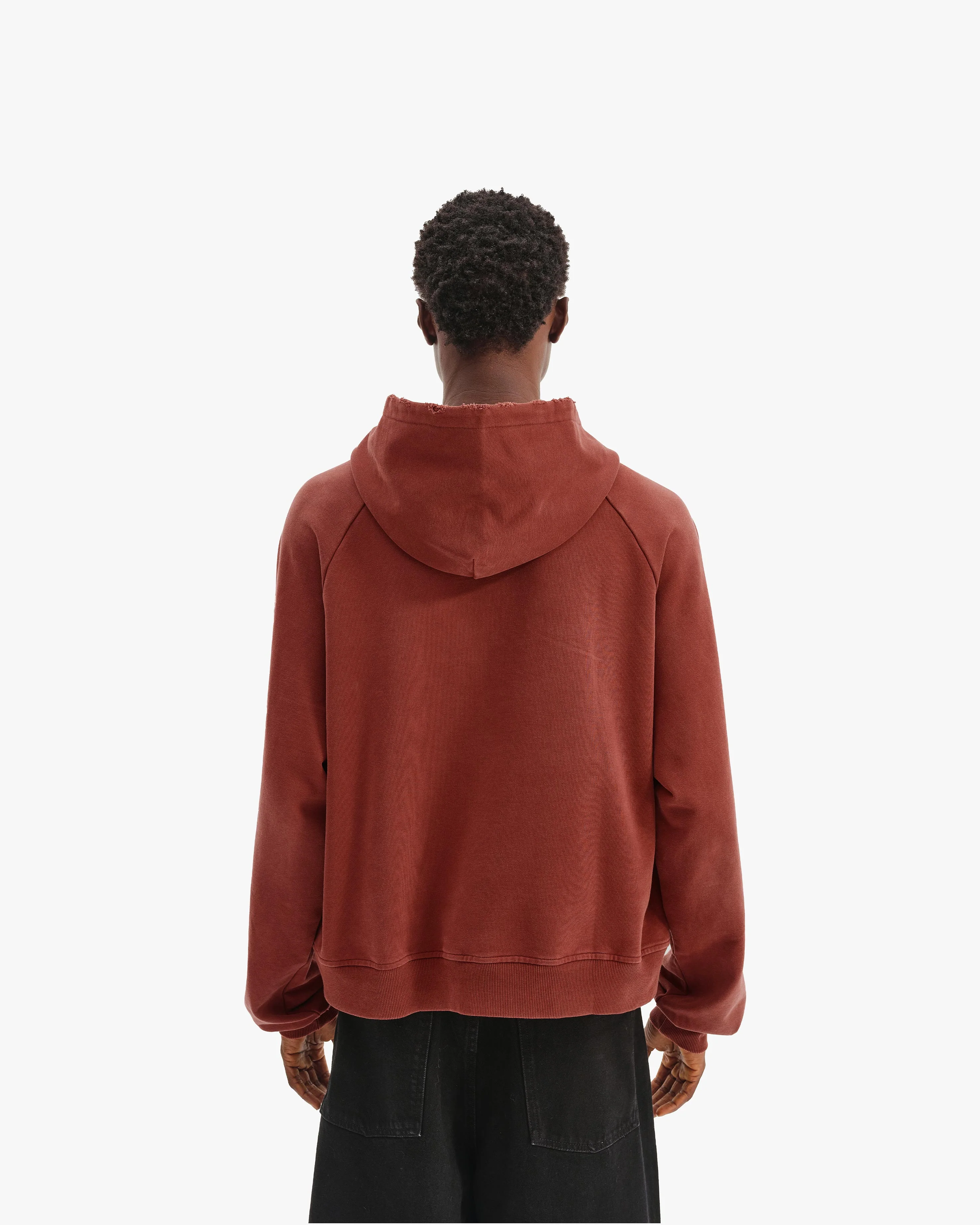 PASSPORT HOODIE WASHED RED - Image 6