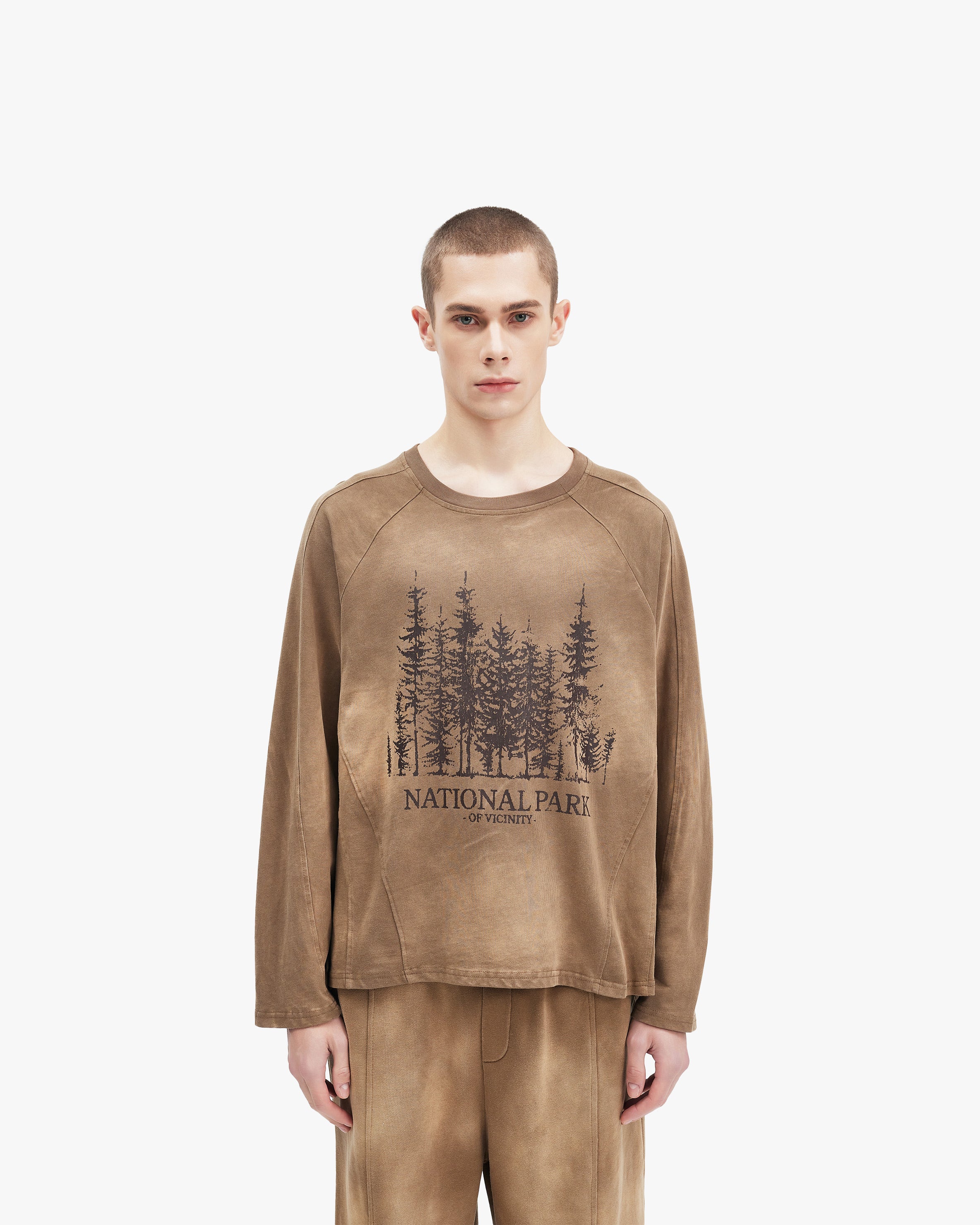 PINETREES LONGSLEEVE BEIGE - Image 2