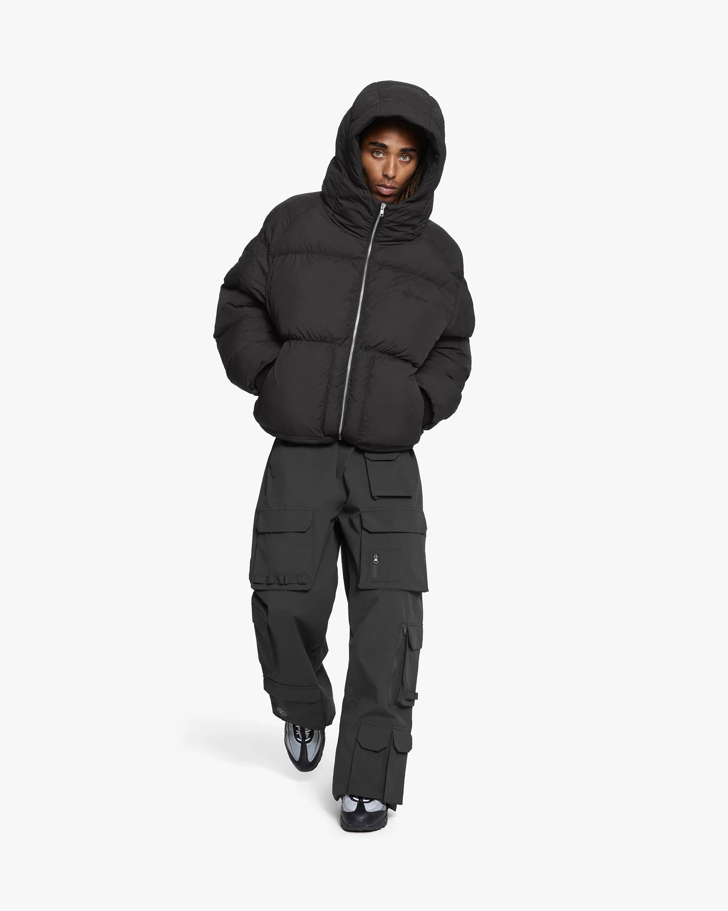PUFFER JACKET BLACK - Image 13