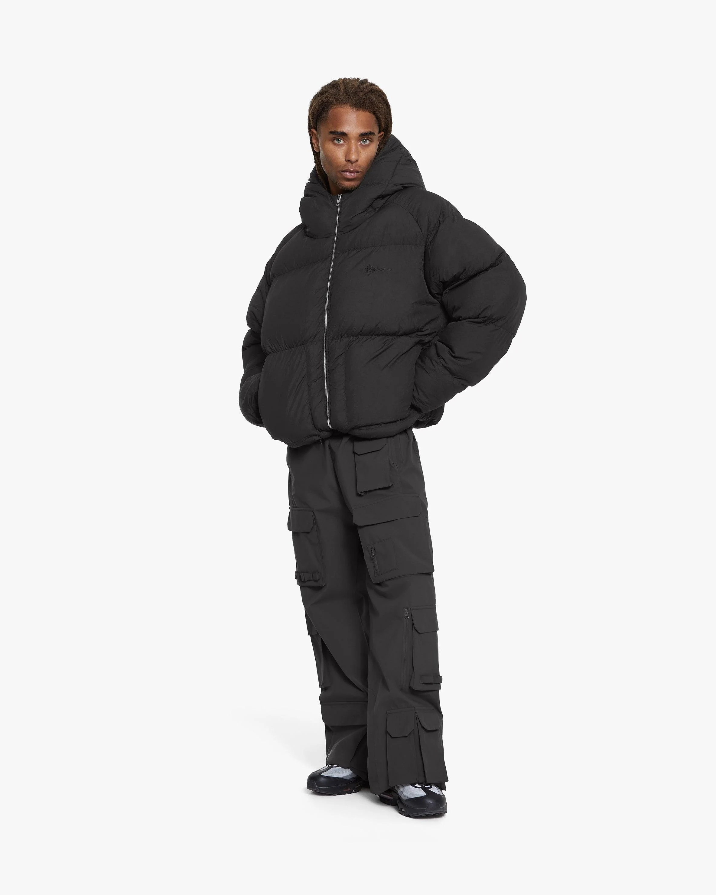 PUFFER JACKET BLACK - Image 14
