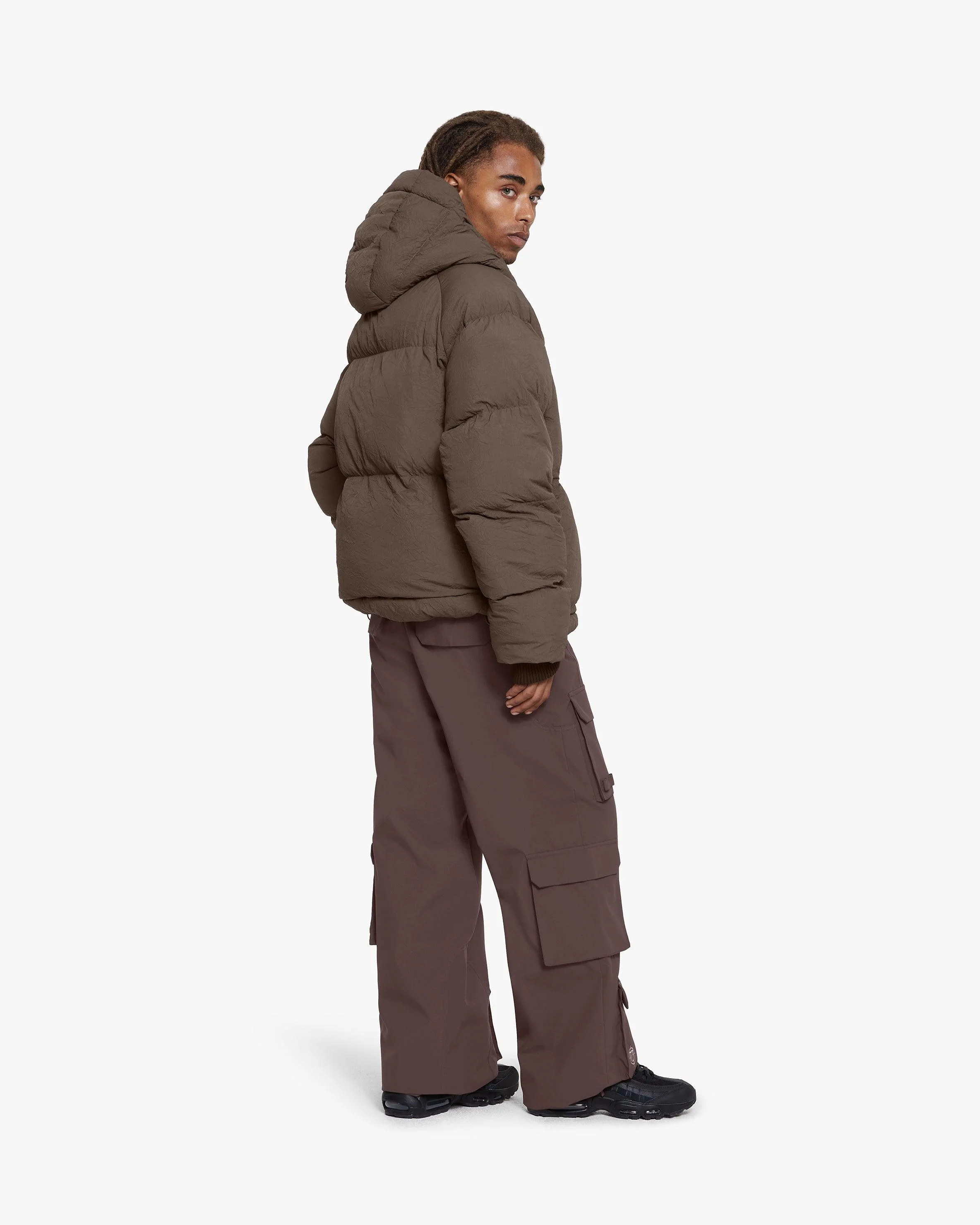 PUFFER JACKET BROWN - Image 13
