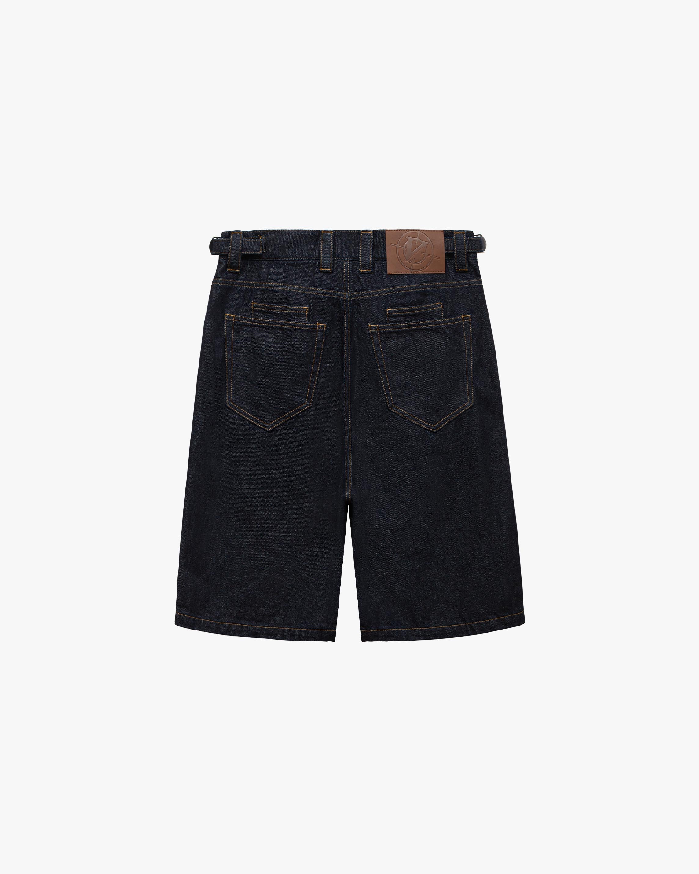 RAW DENIM JORTS - Image 3