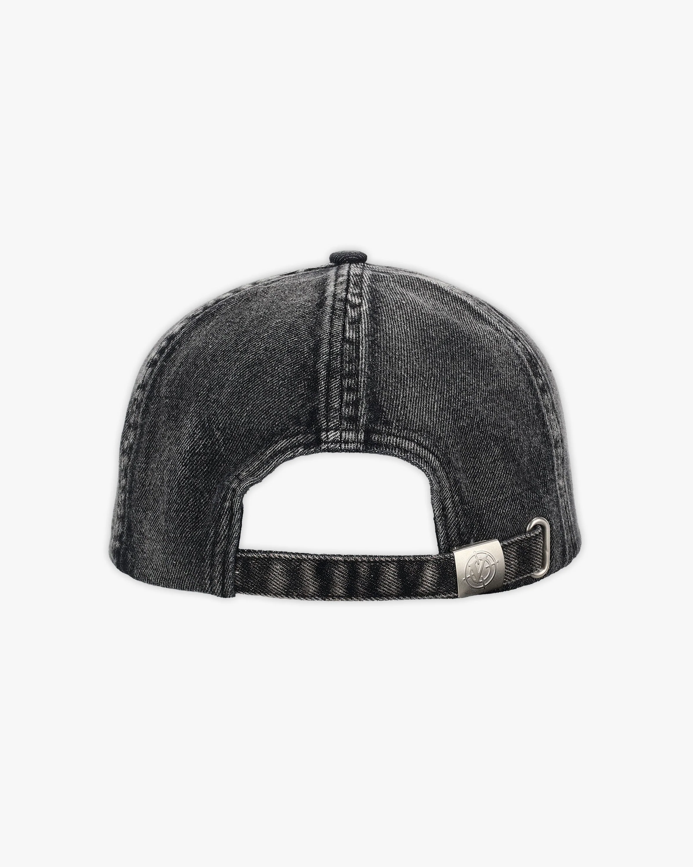 SCRIPT DENIM CAP BLACK - Image 4