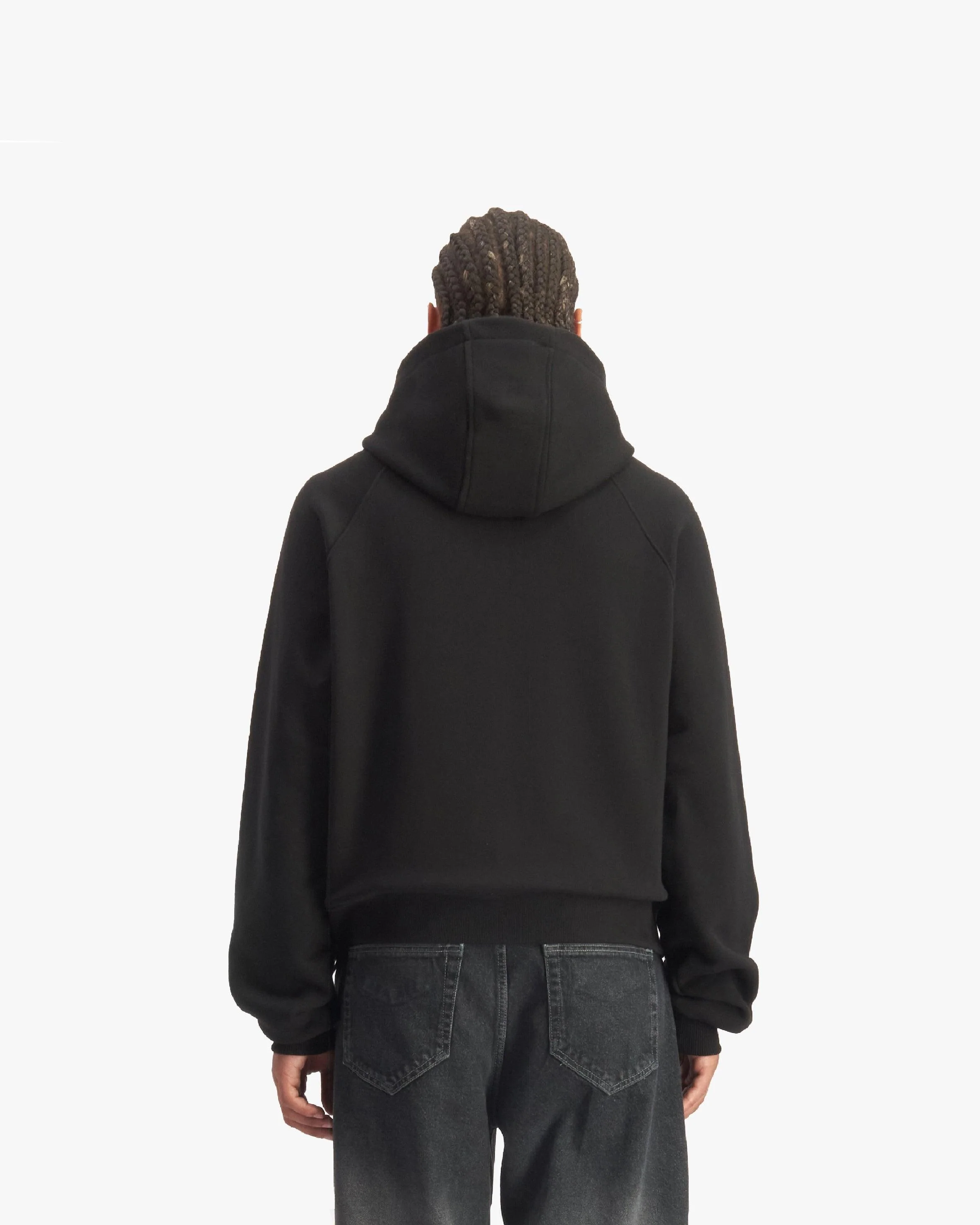 SHOOTING HOUSE ZIP HOODIE BLACK - Image 5