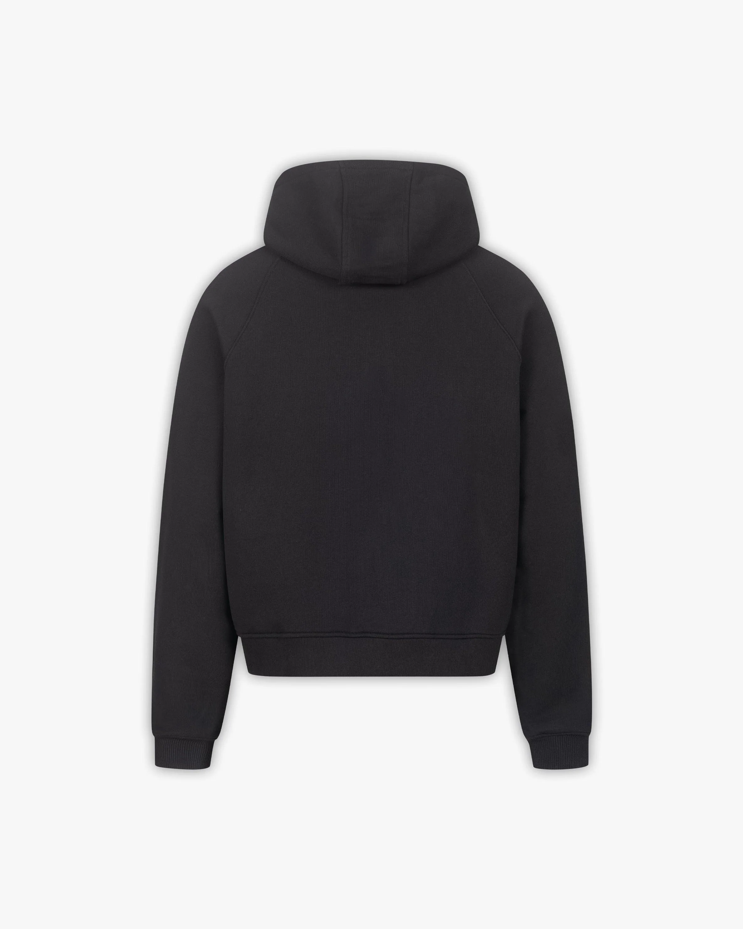 SHOOTING HOUSE ZIP HOODIE BLACK - Image 6