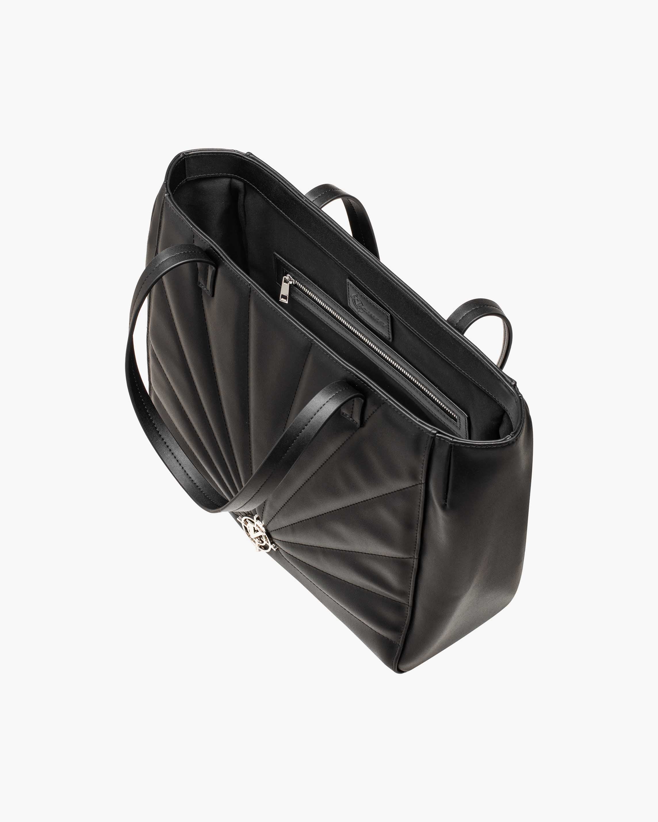 SHOPPER BAG - BLACK - Image 6