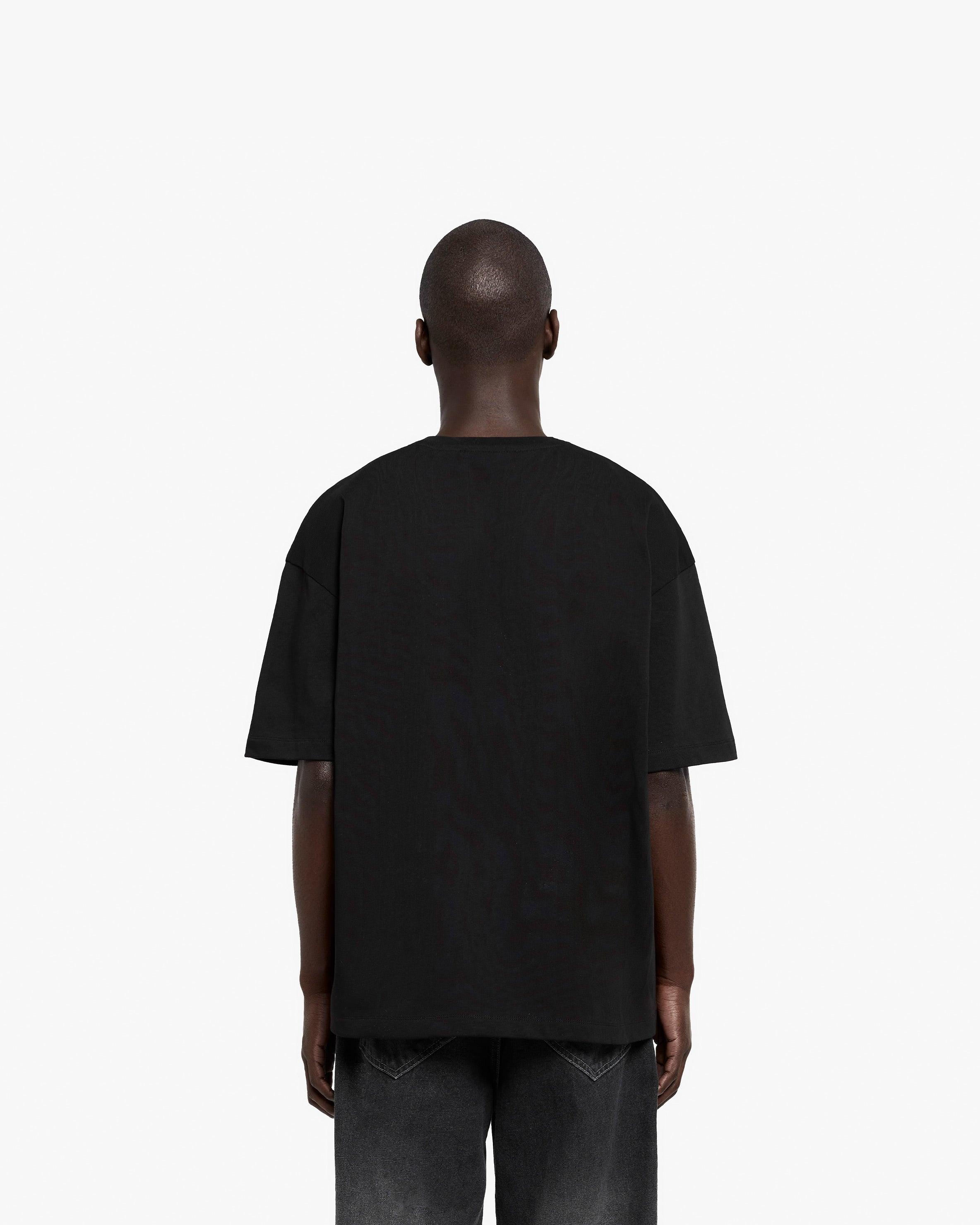 CONSTRUCTION LOGO TEE BLACK - Image 6