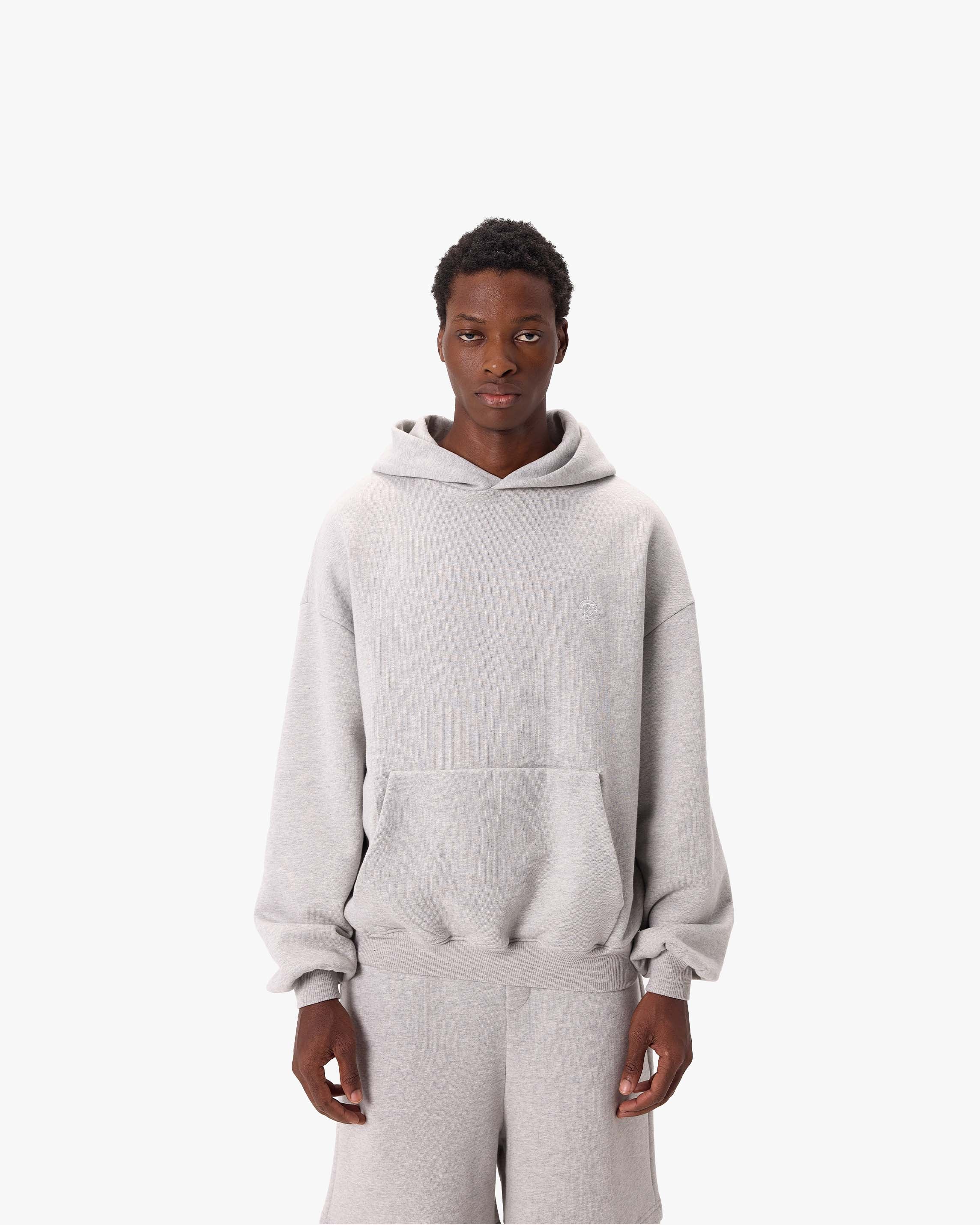 SOFTS HOODIE GREY MELANGE - Image 3