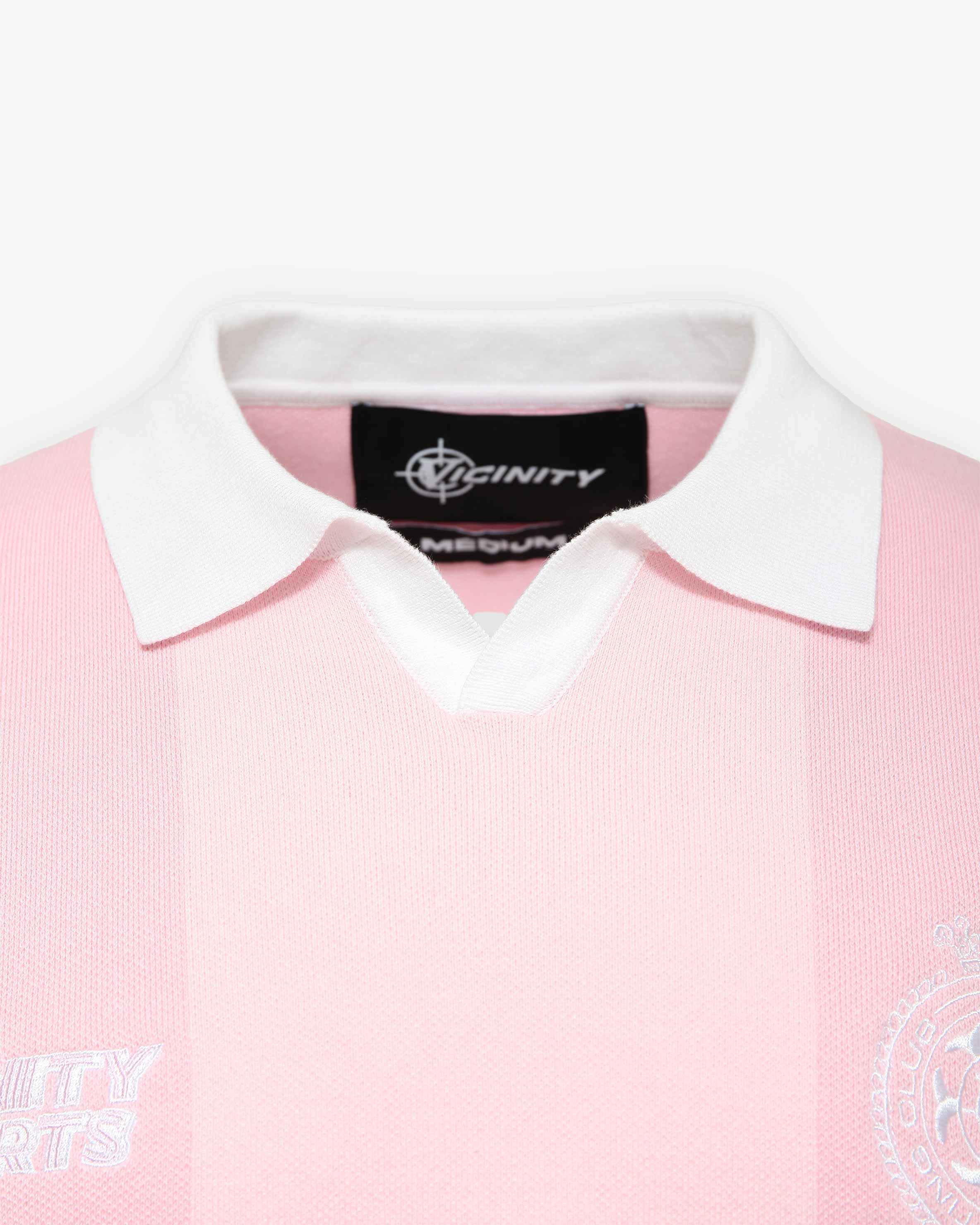 SPORTS TEAM JERSEY KNIT PINK - Image 5
