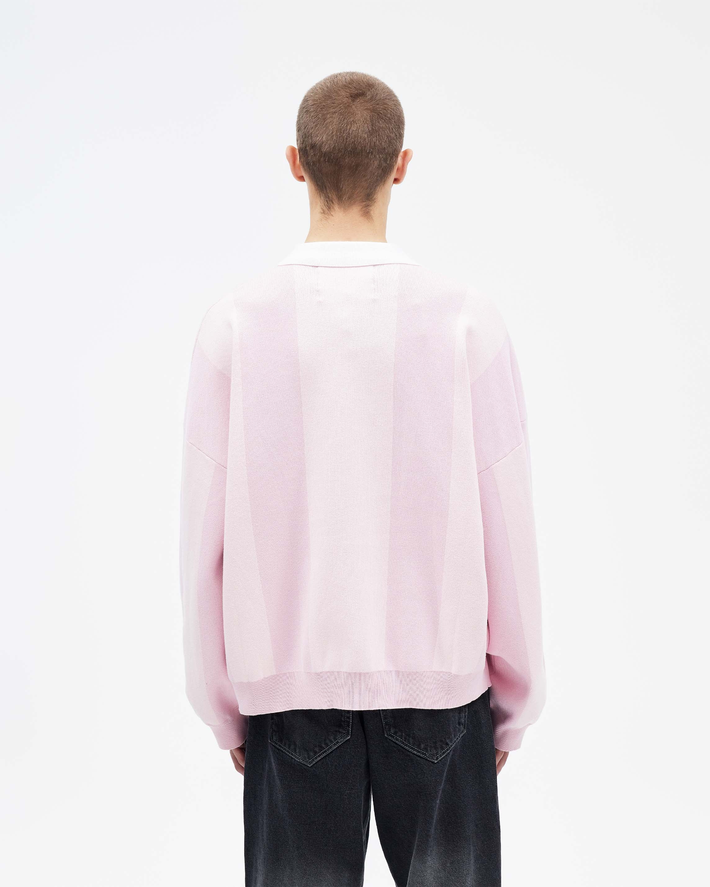 SPORTS TEAM JERSEY KNIT PINK - Image 6