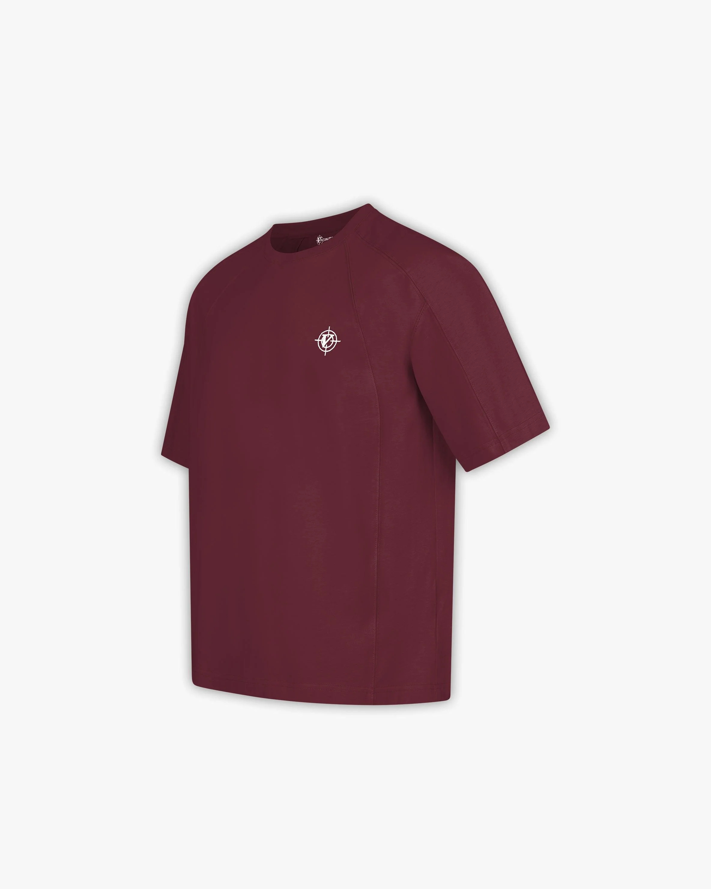 T-SHIRT WINE RED - Image 3