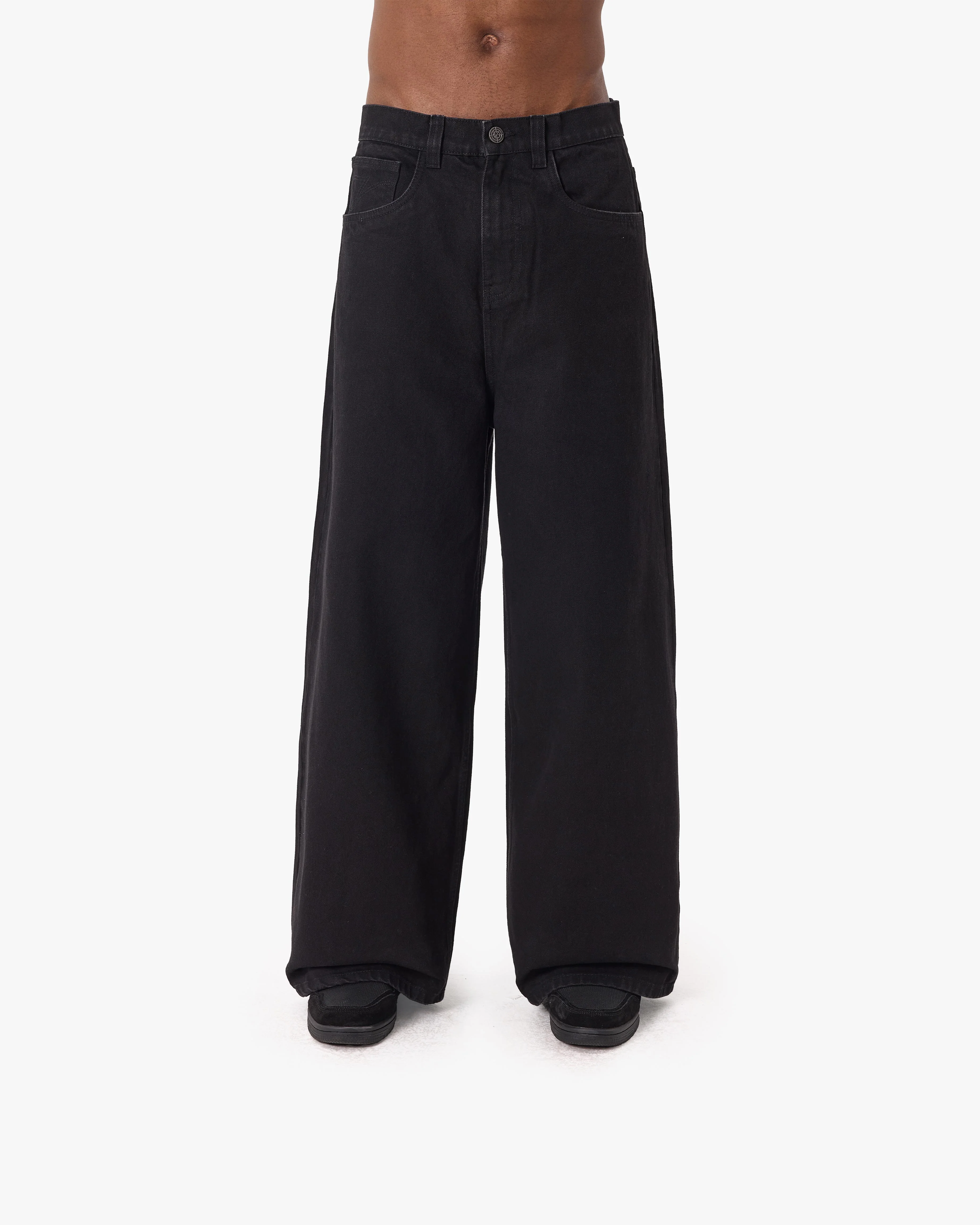 THE BAGGY DENIM PURE BLACK - Image 3