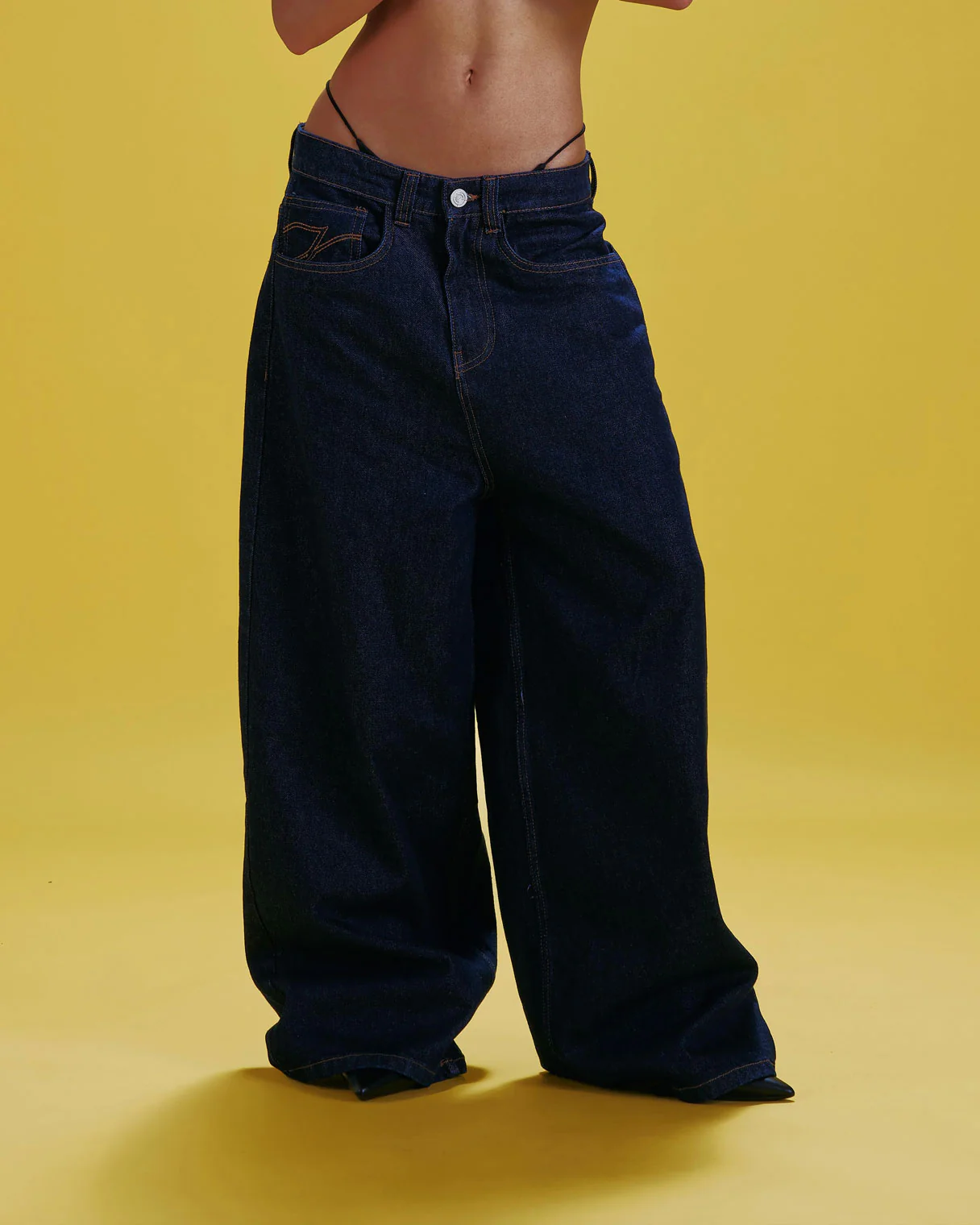 THE BAGGY DENIM RAW BLUE - Image 2