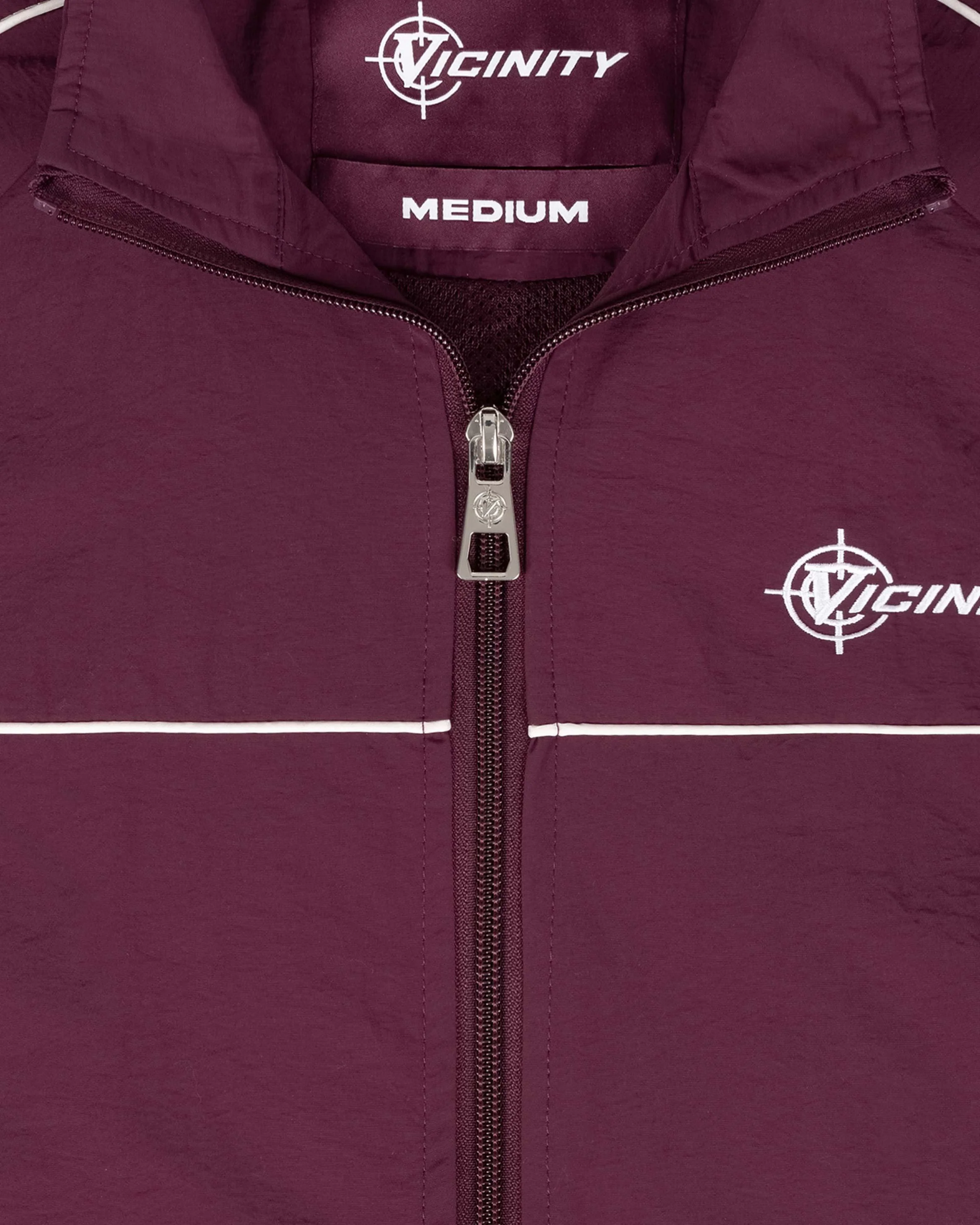 TRACK JACKET BURGUNDY - Image 8