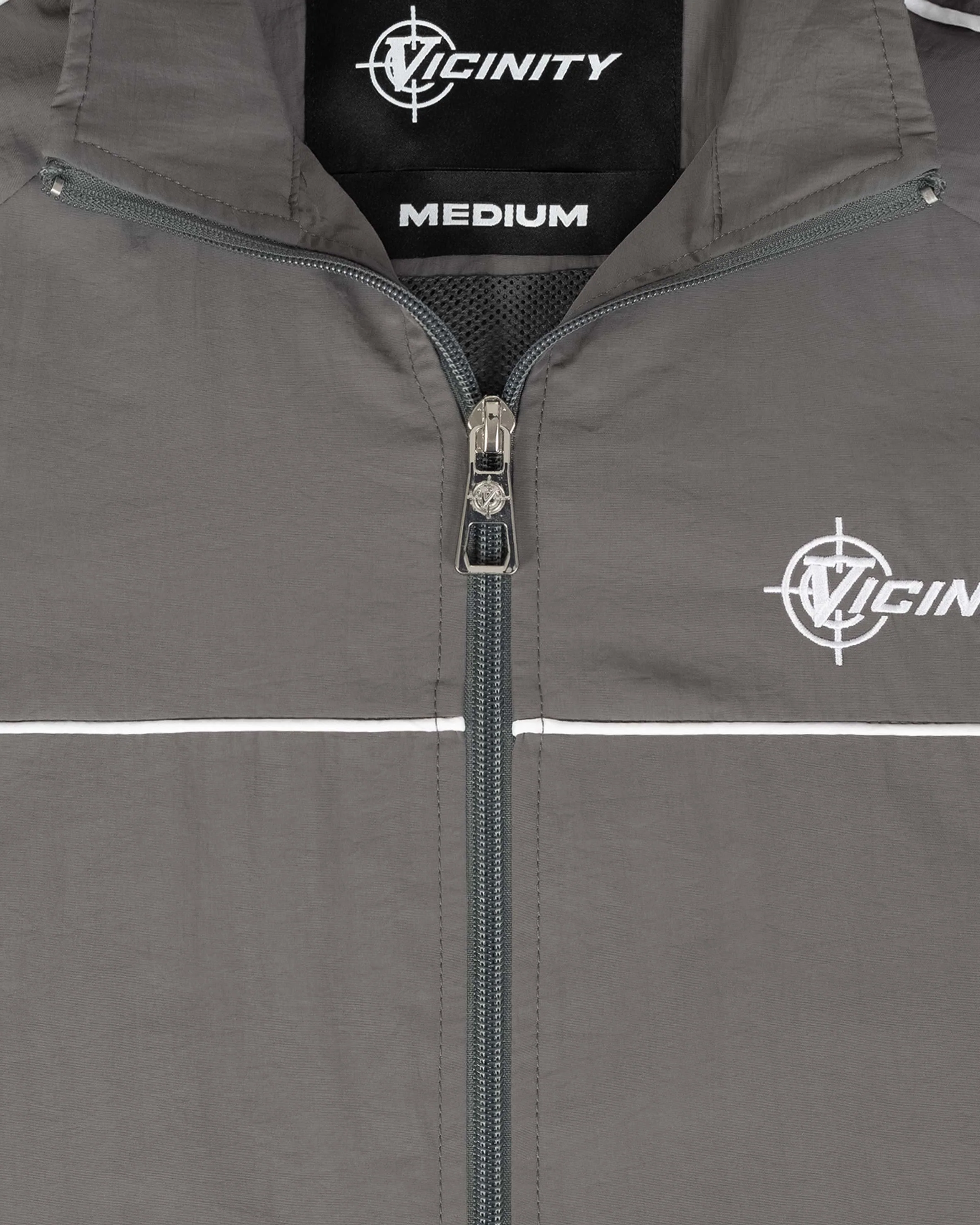 TRACK JACKET DARK GREY - Image 8