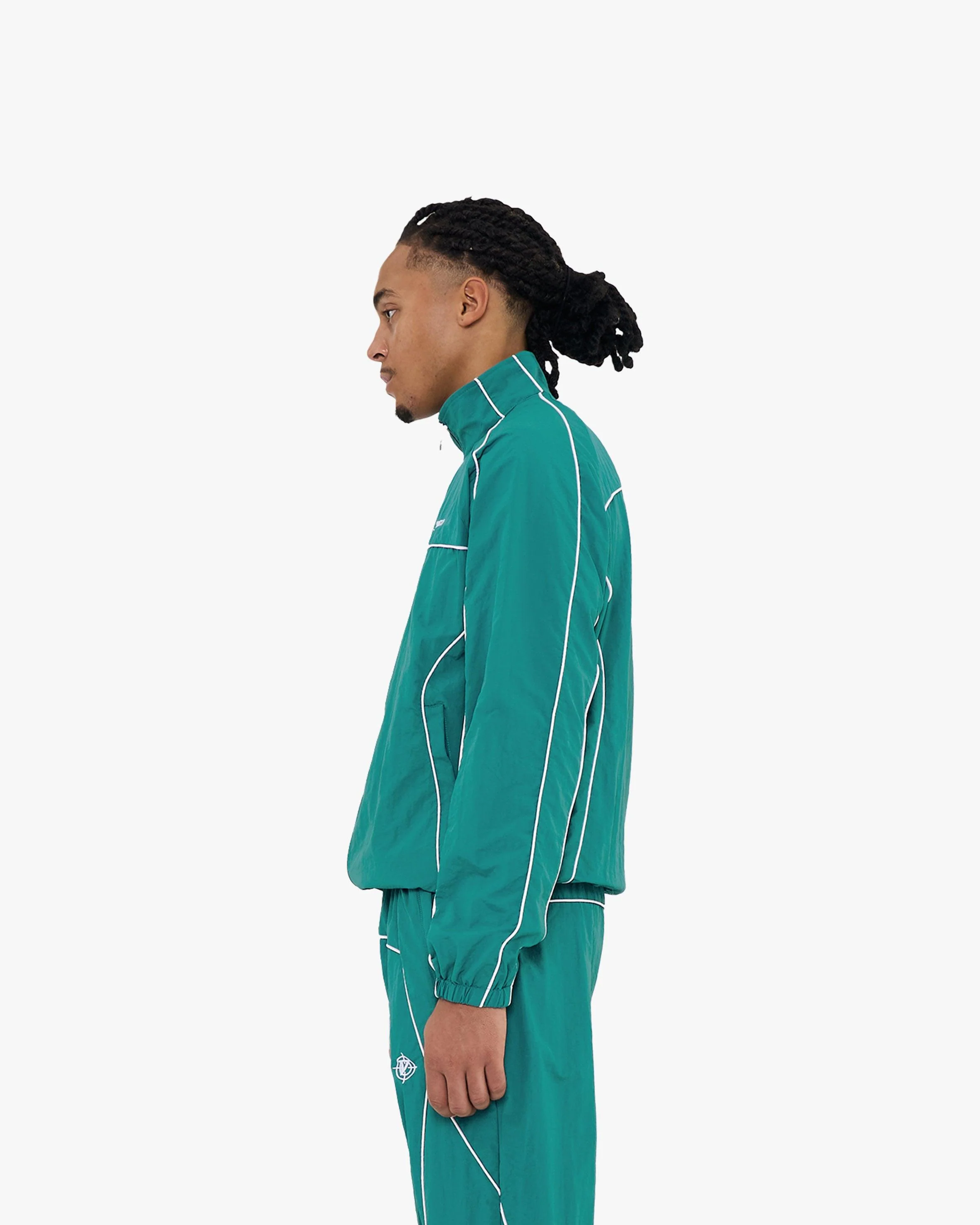 TRACK JACKET GREEN - Image 5
