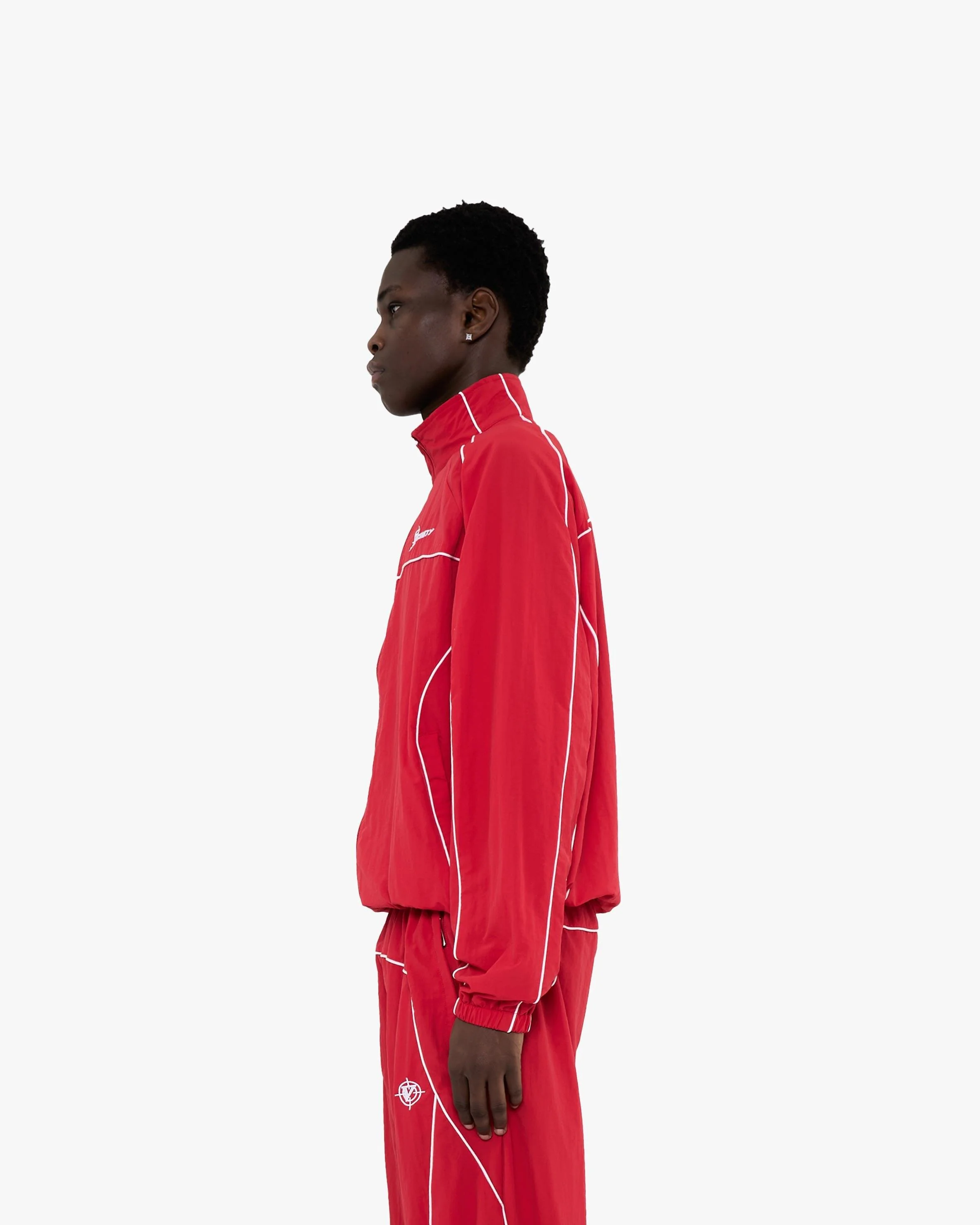 TRACK JACKET RED - Image 5