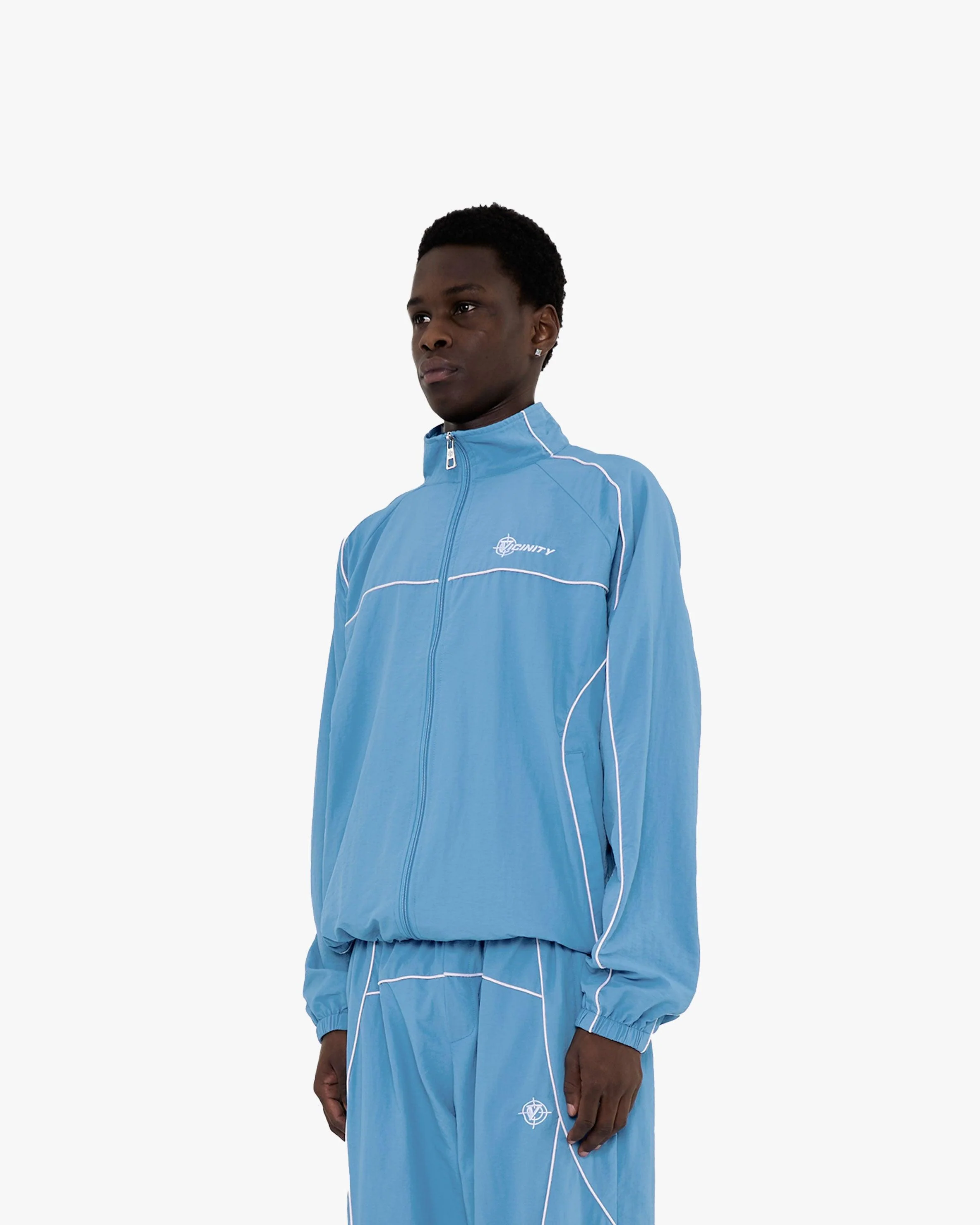 TRACK JACKET SKY BLUE - Image 3