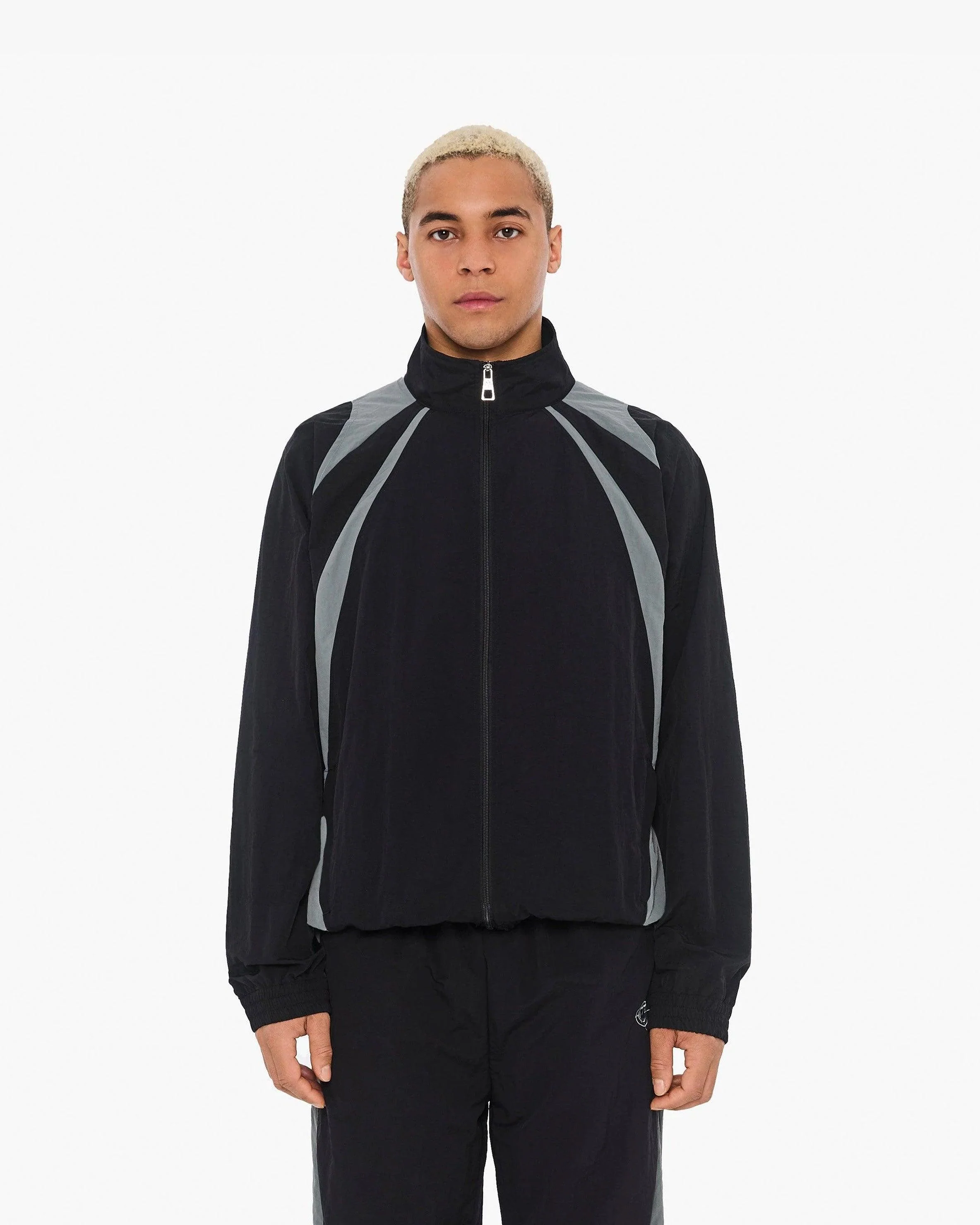 TRACK JACKET V3 BLACK GREY - Image 4