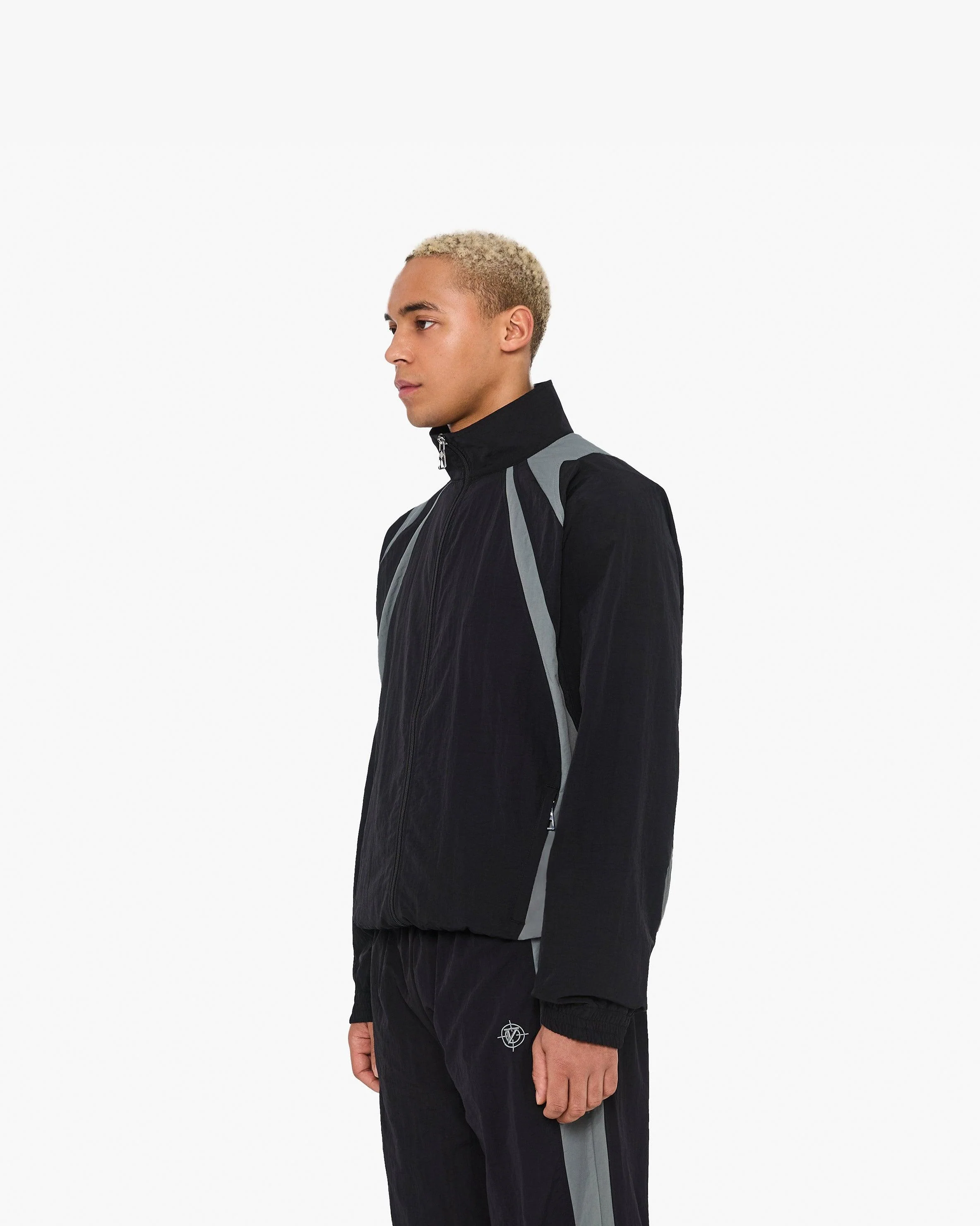 TRACK JACKET V3 BLACK GREY - Image 5