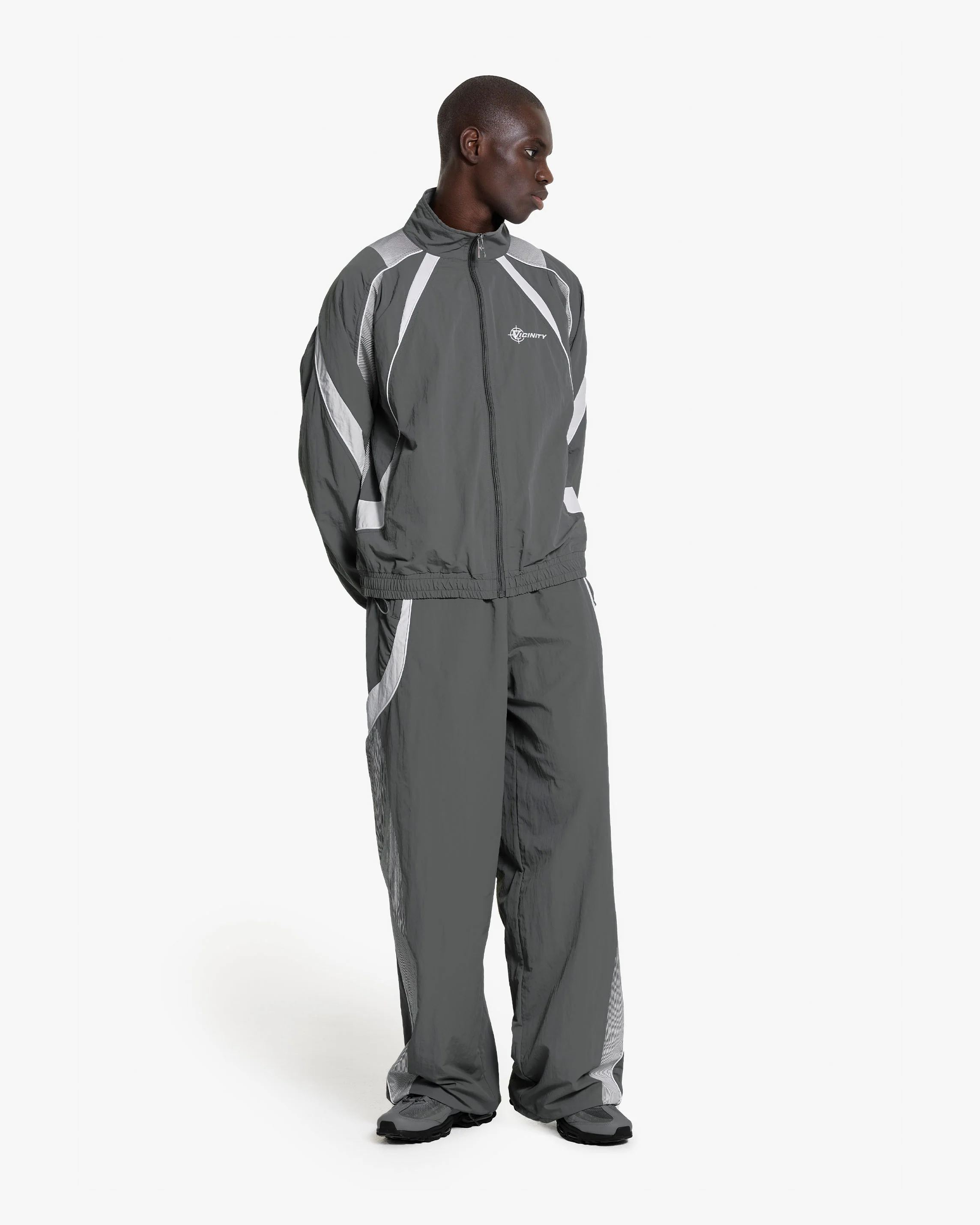 TRACK JACKET V4 GREY - Image 11