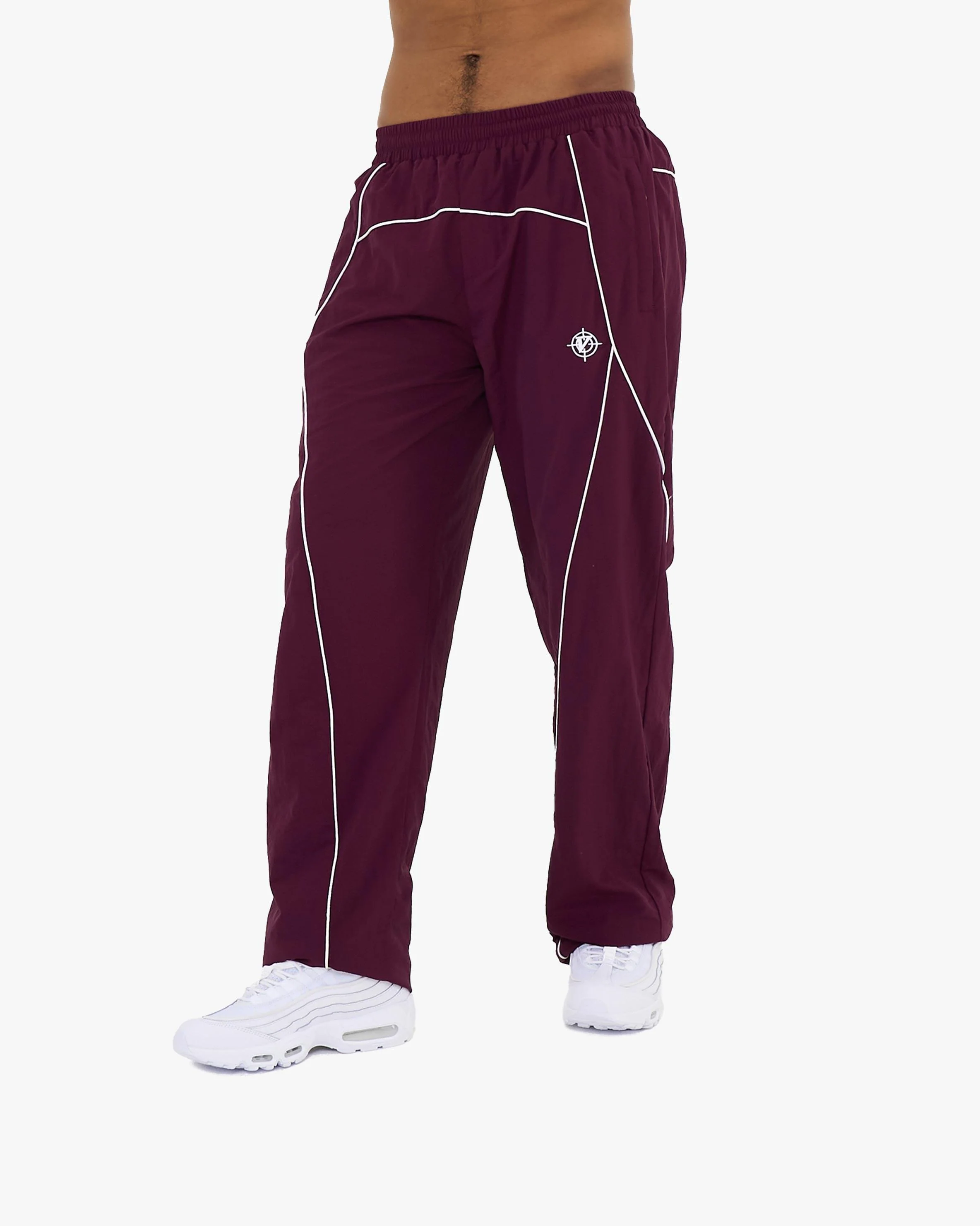 TRACK PANTS BURGUNDY - Image 12